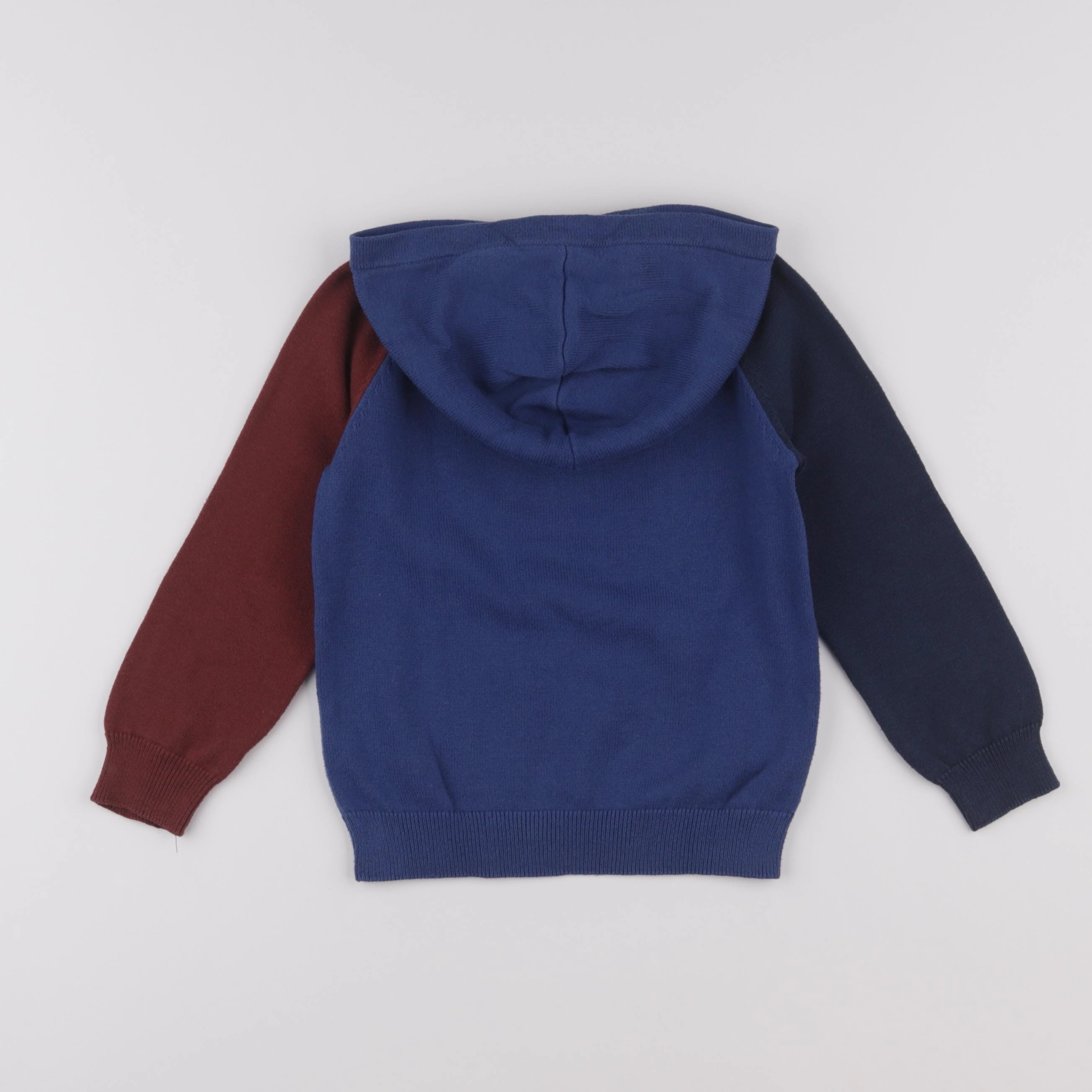 IKKS - pull bleu, rouge - 4 ans