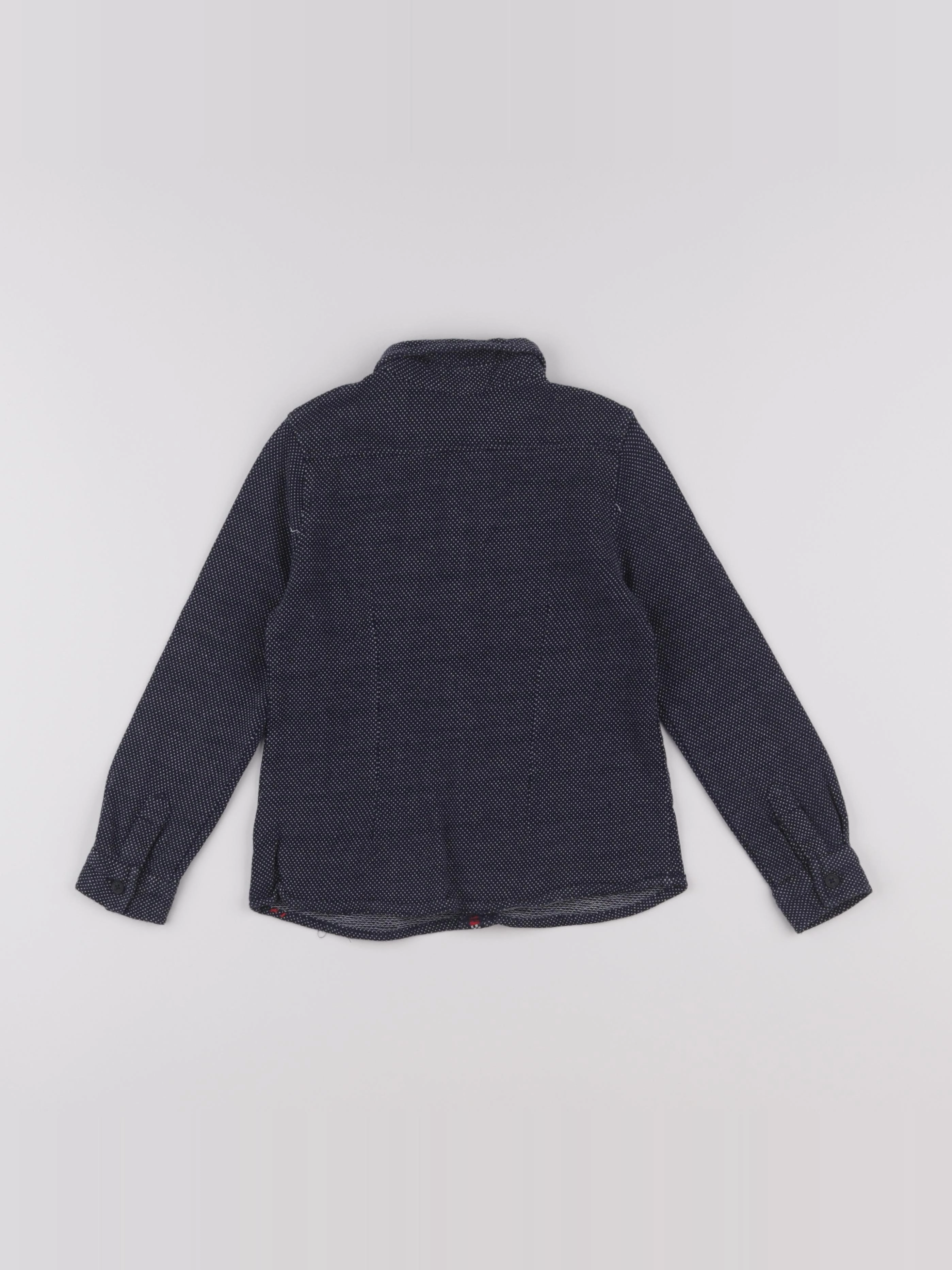 IKKS - chemise bleu, blanc - 4 ans