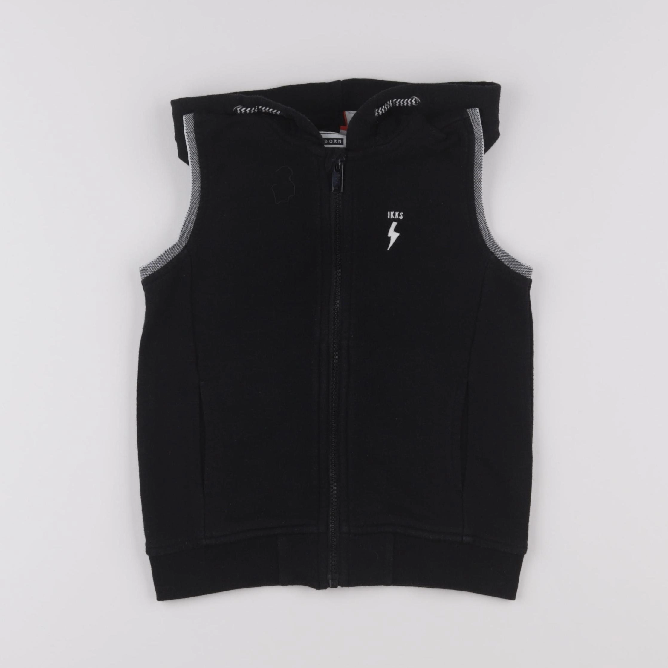 IKKS - gilet noir - 4 ans