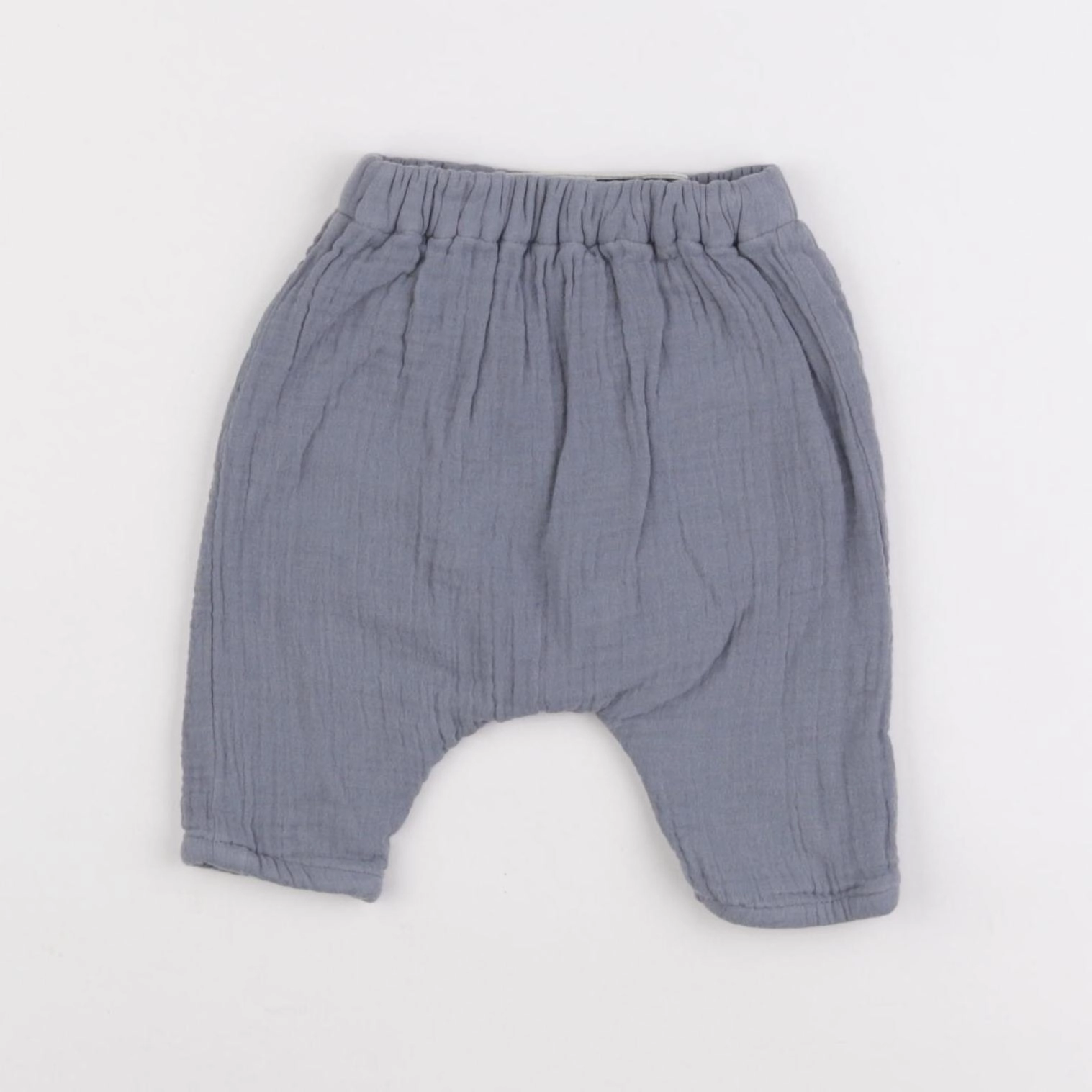 Vertbaudet - sarouel bleu - 1 mois