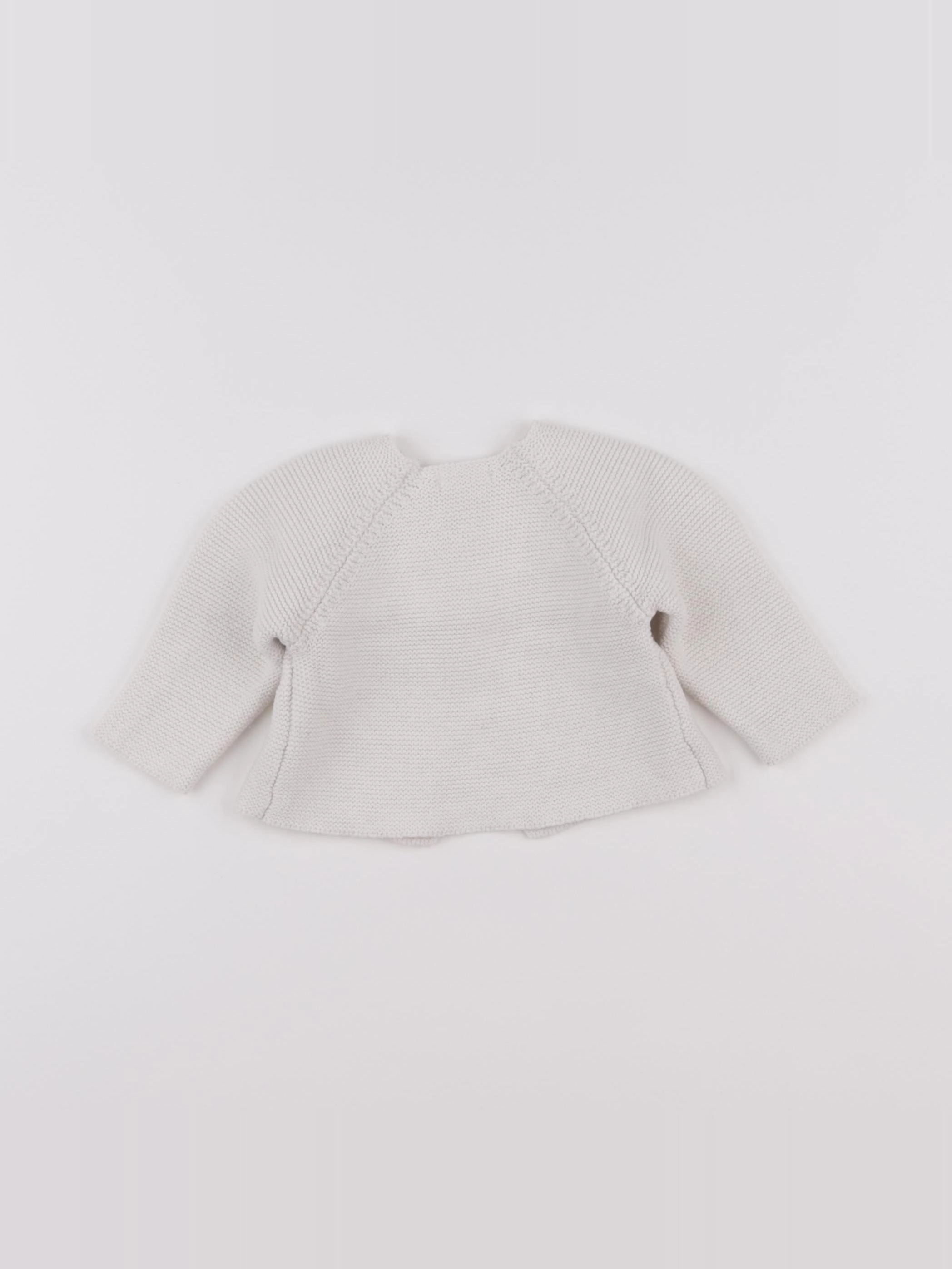 Boutchou - gilet beige - 3 mois