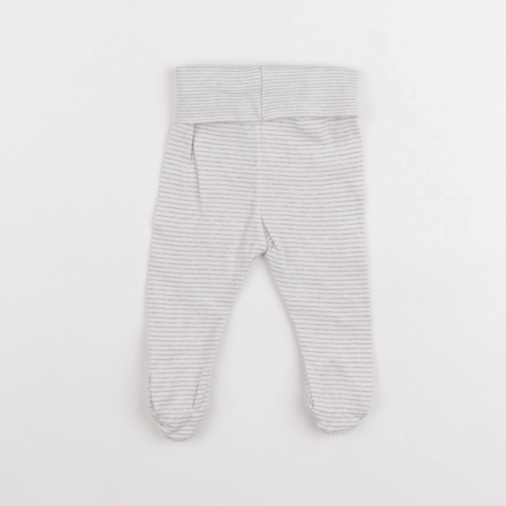H&M - legging gris - 1/2 mois