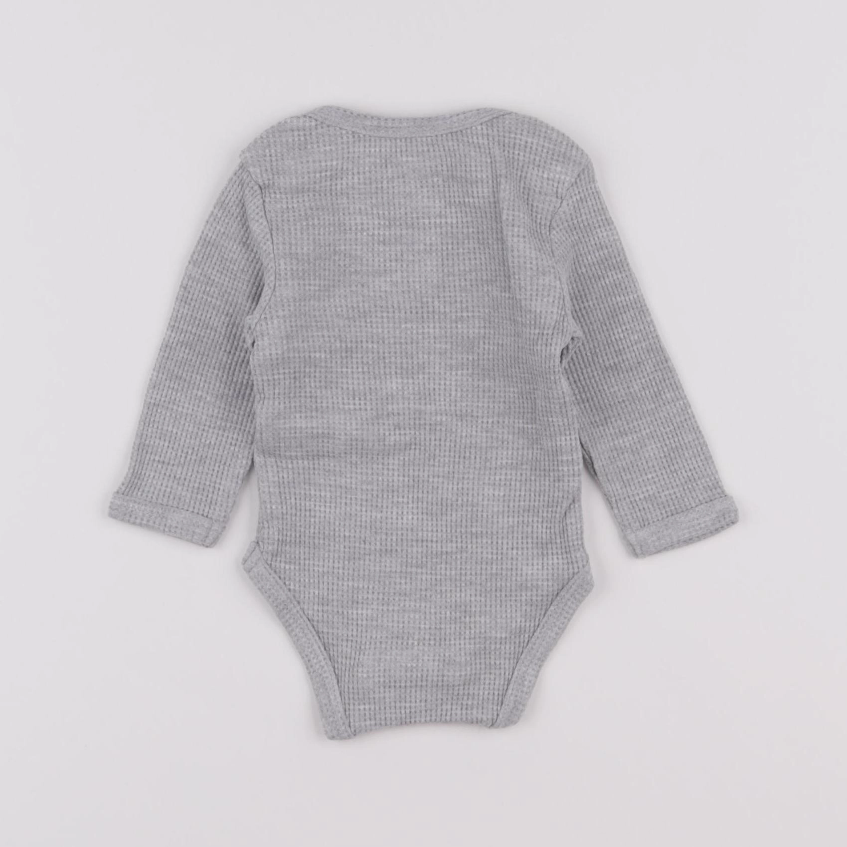 Vertbaudet - body gris - 3 mois