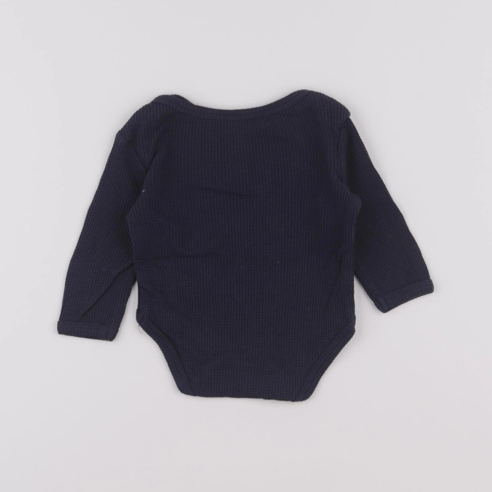 Vertbaudet - body bleu - 3 mois