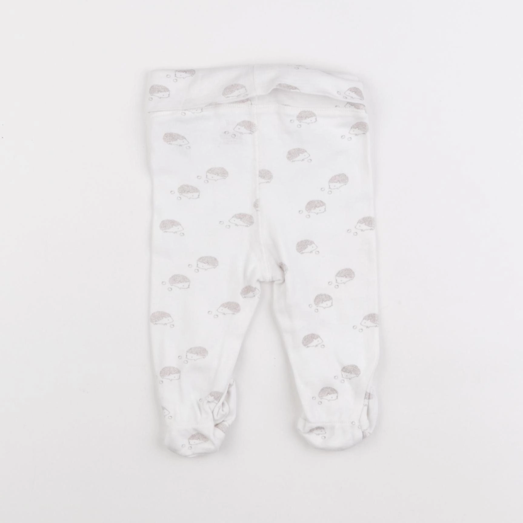 H&M - legging blanc - 2/4 mois