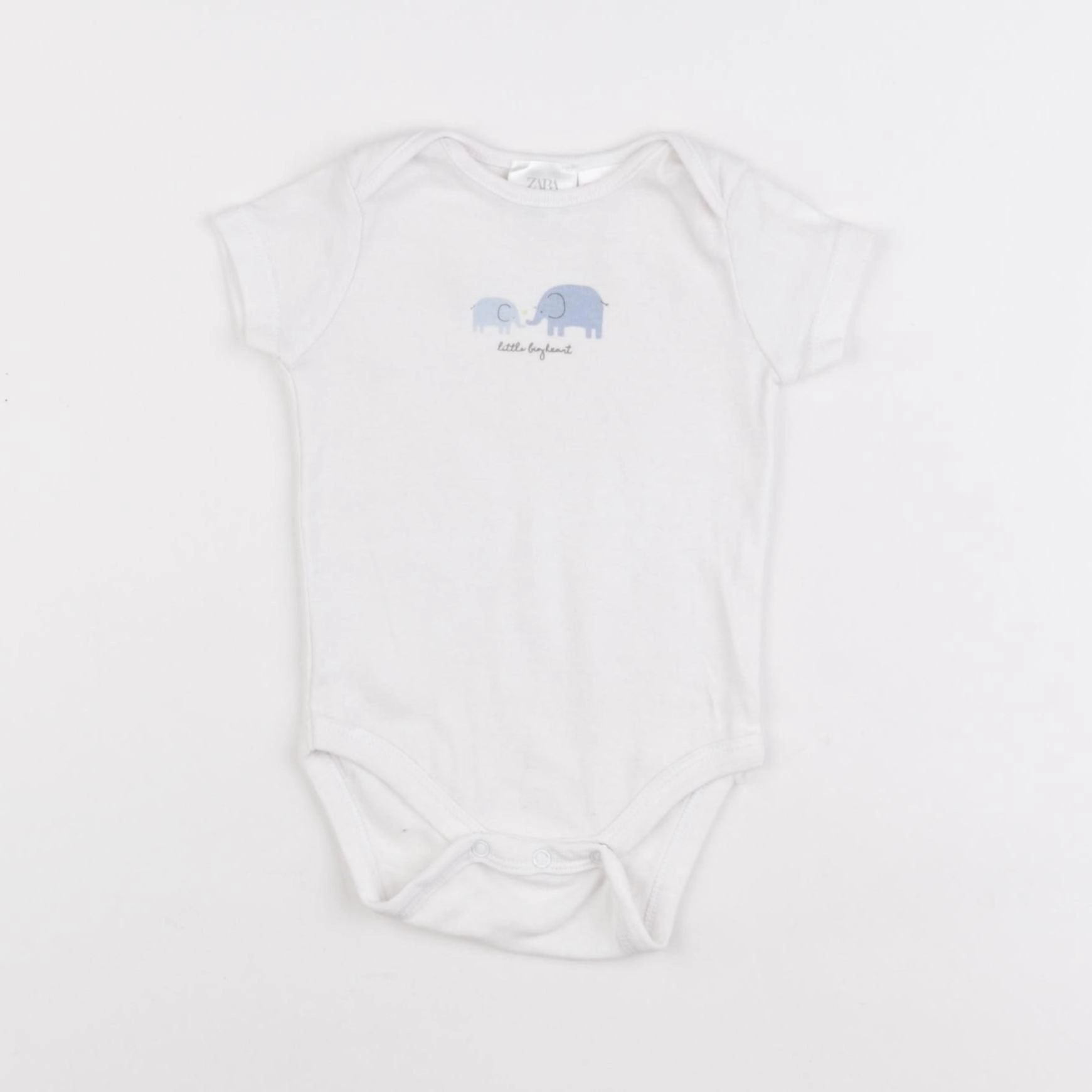 Zara - body blanc - 1/3 mois