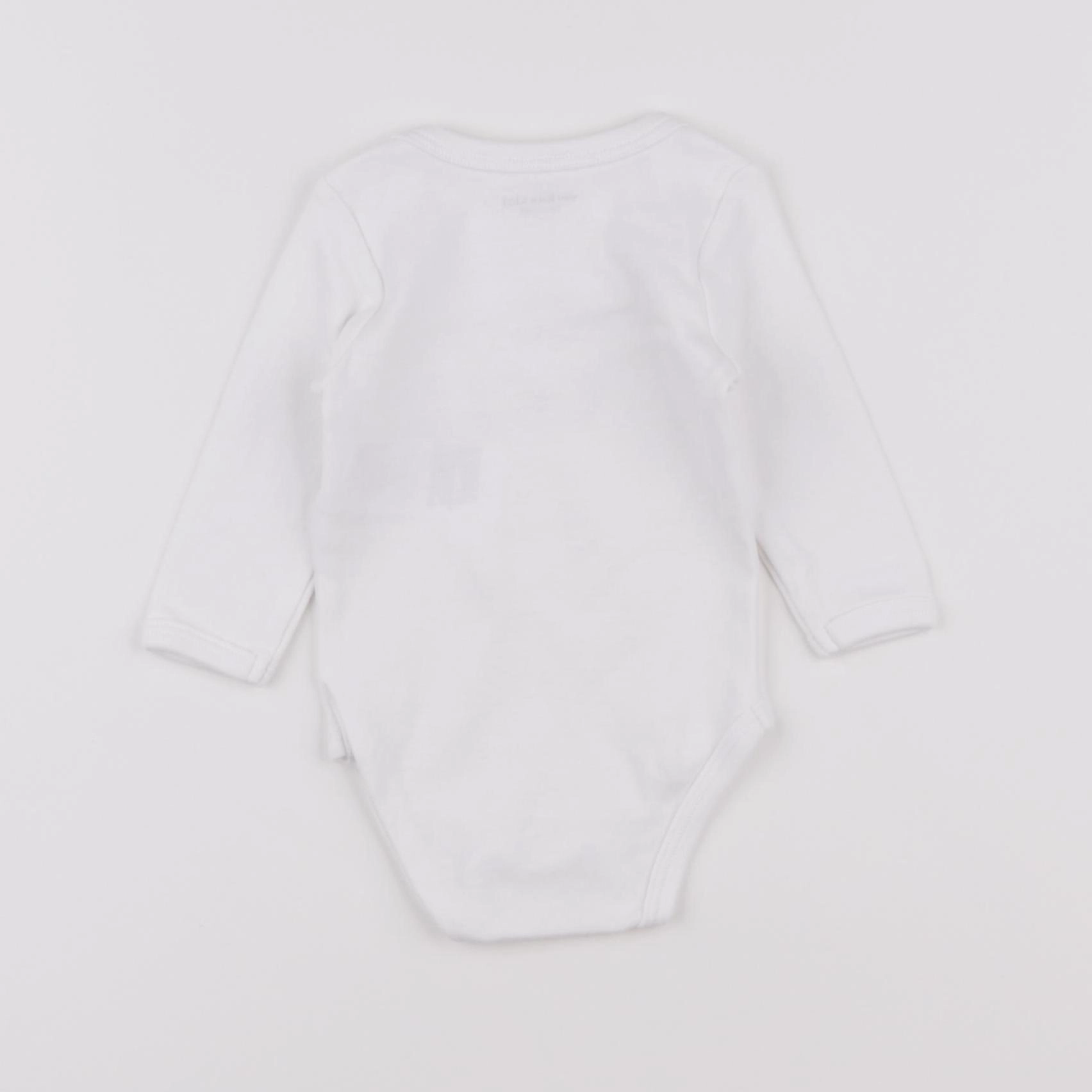 Vertbaudet - body blanc - 3 mois