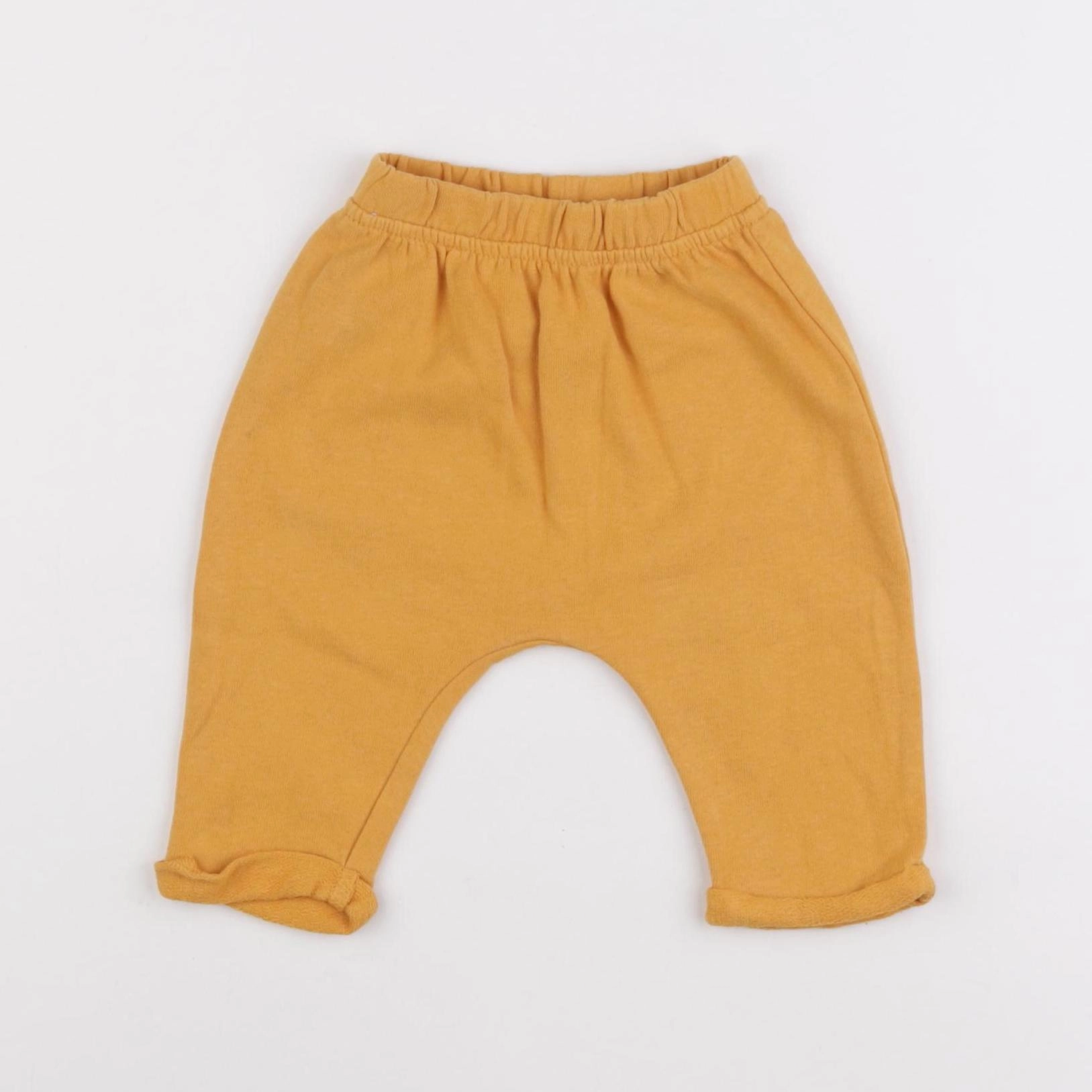 Vertbaudet - pantalon jaune - 1 mois