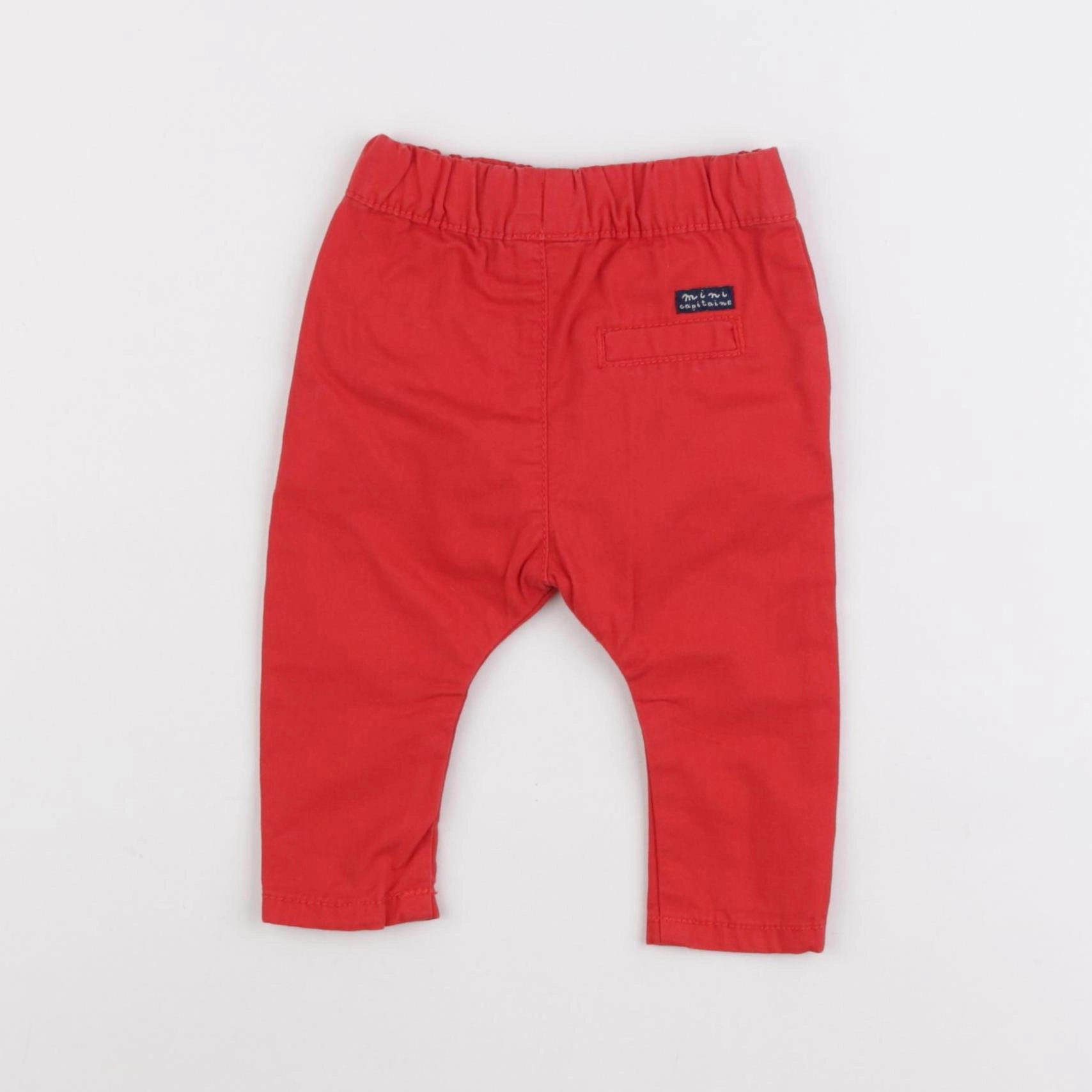 Tape à l'oeil - pantalon rouge - 3 mois