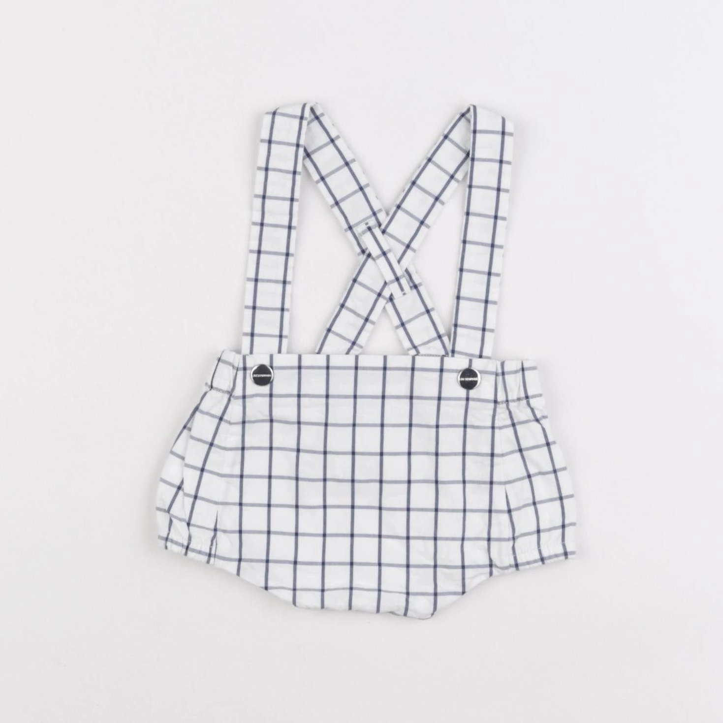 Jacadi - short bleu, blanc - 1 mois