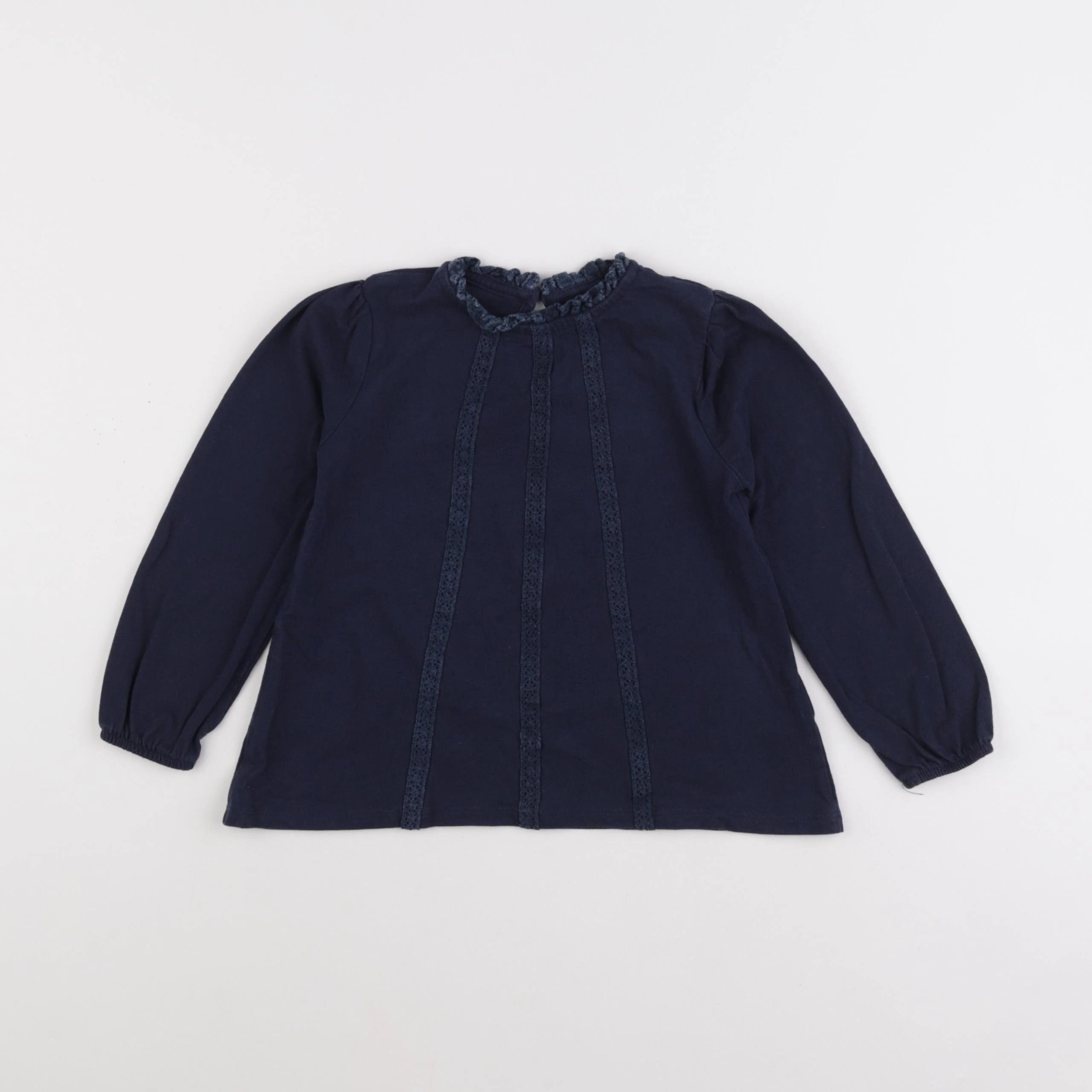 Vertbaudet - tee-shirt bleu - 4 ans
