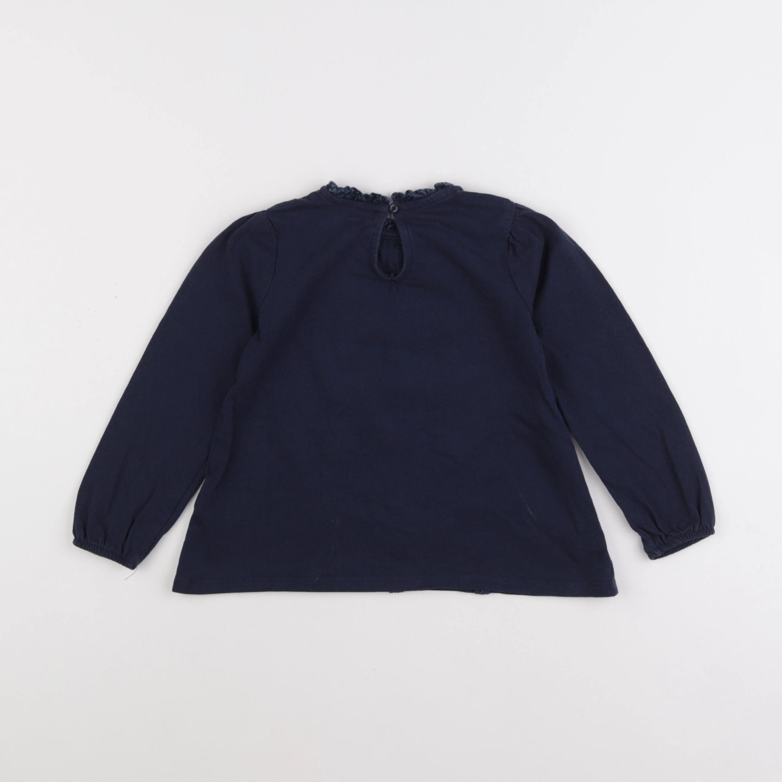 Vertbaudet - tee-shirt bleu - 4 ans