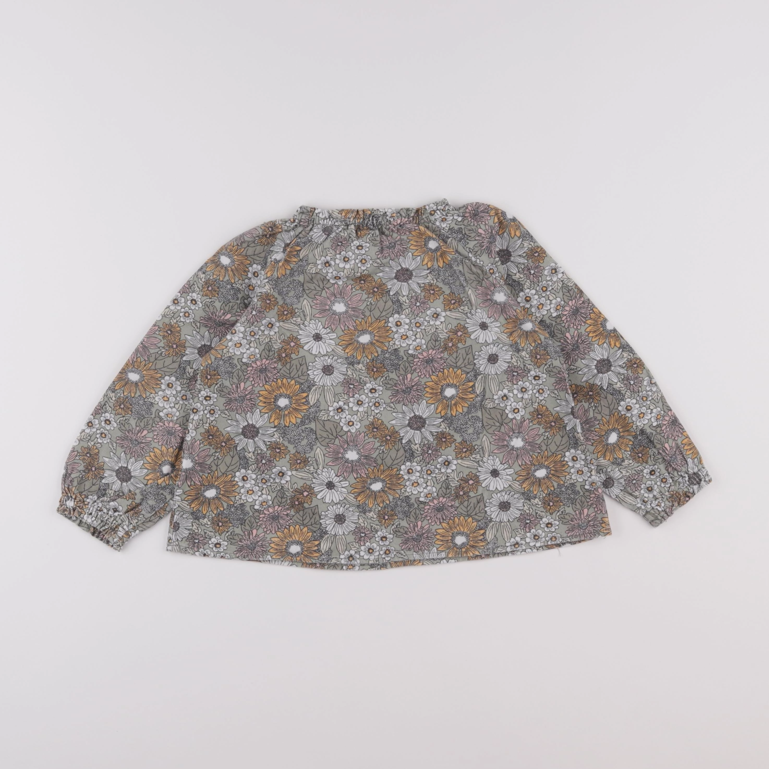 Vertbaudet - blouse vert - 4 ans