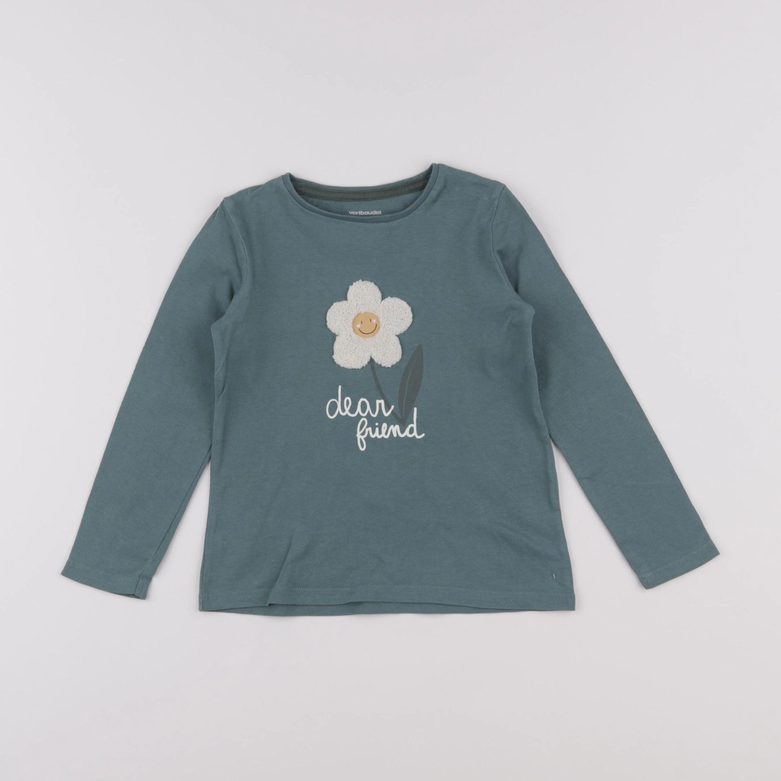 Vertbaudet - tee-shirt vert - 4 ans