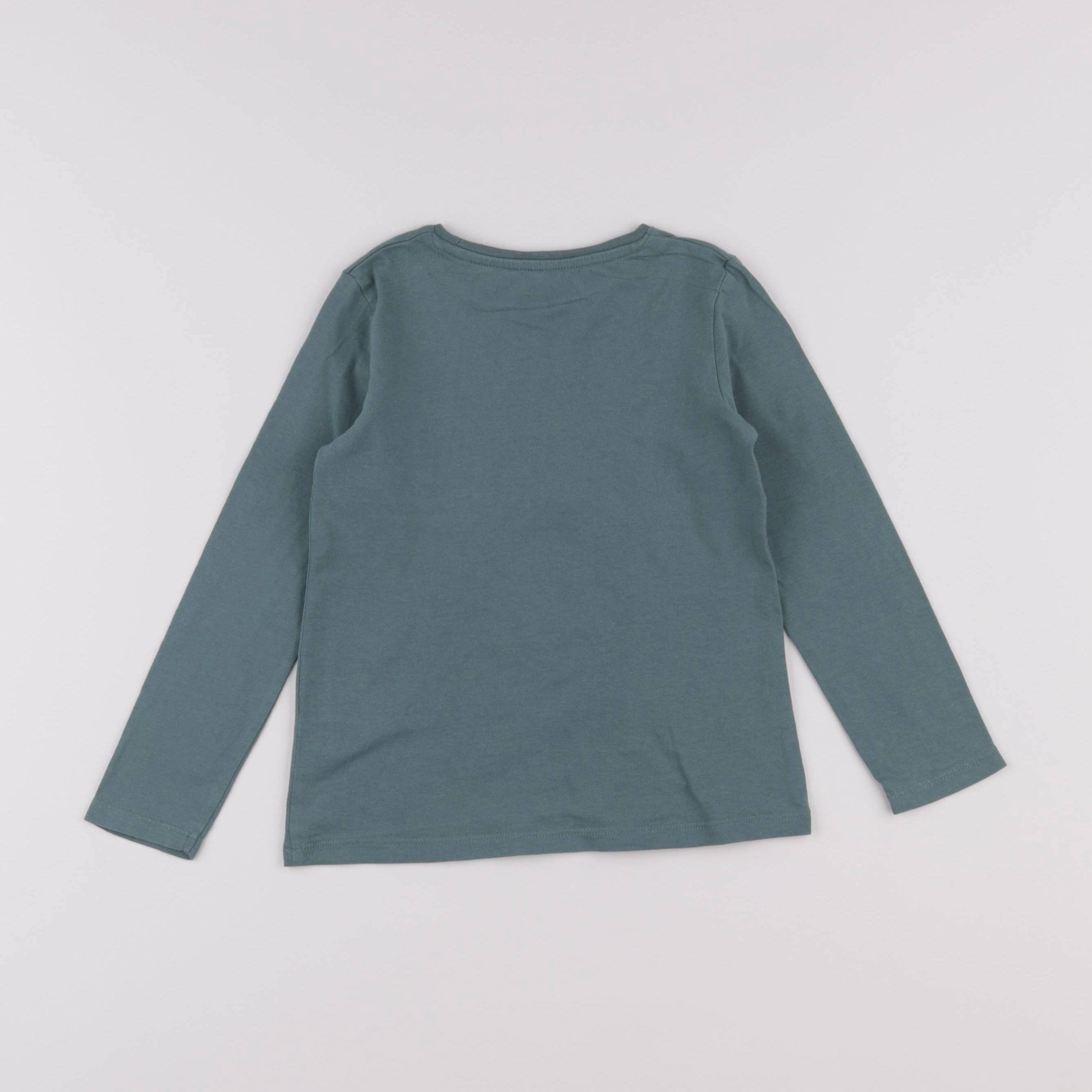 Vertbaudet - tee-shirt vert - 4 ans