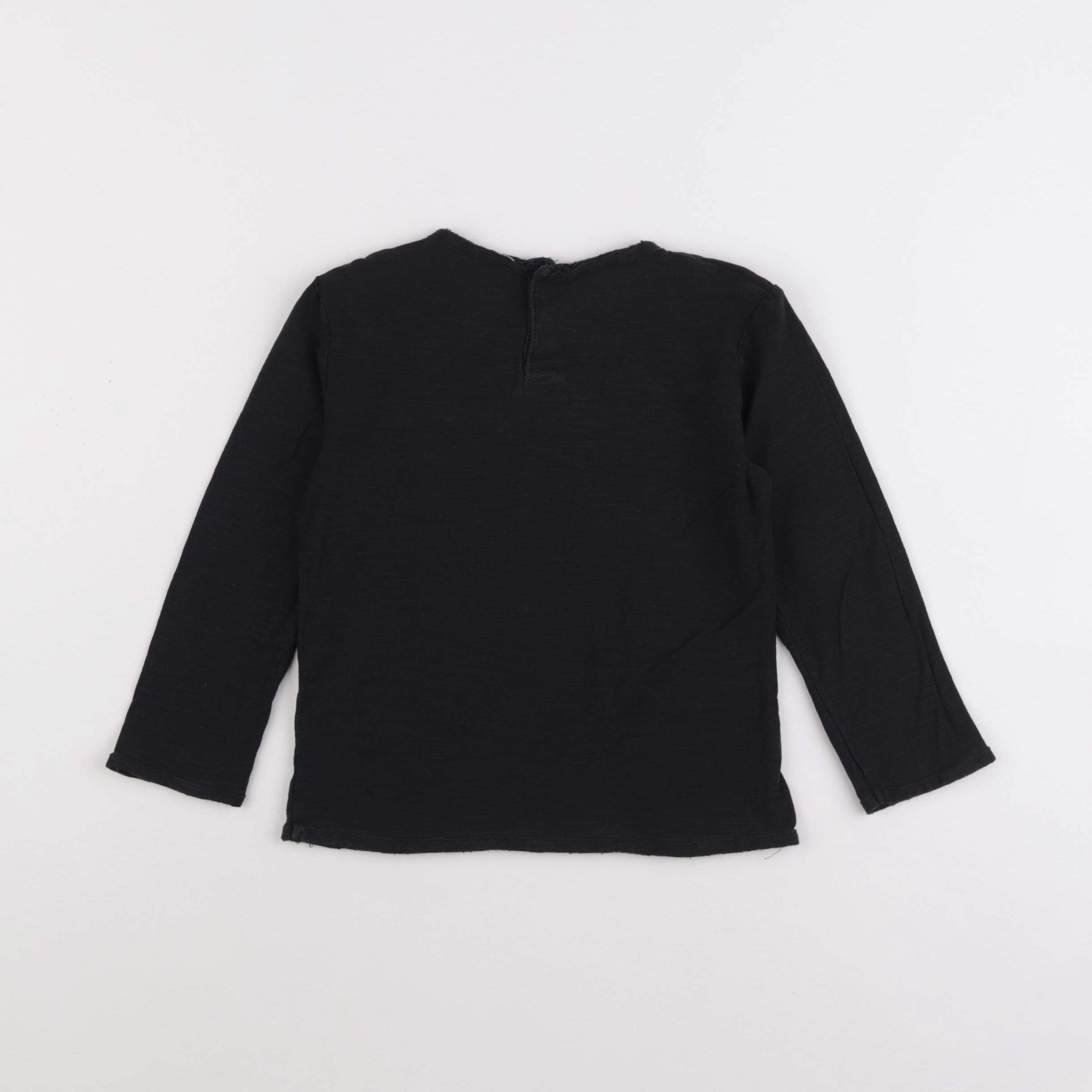 Zara - tee-shirt noir - 3/4 ans