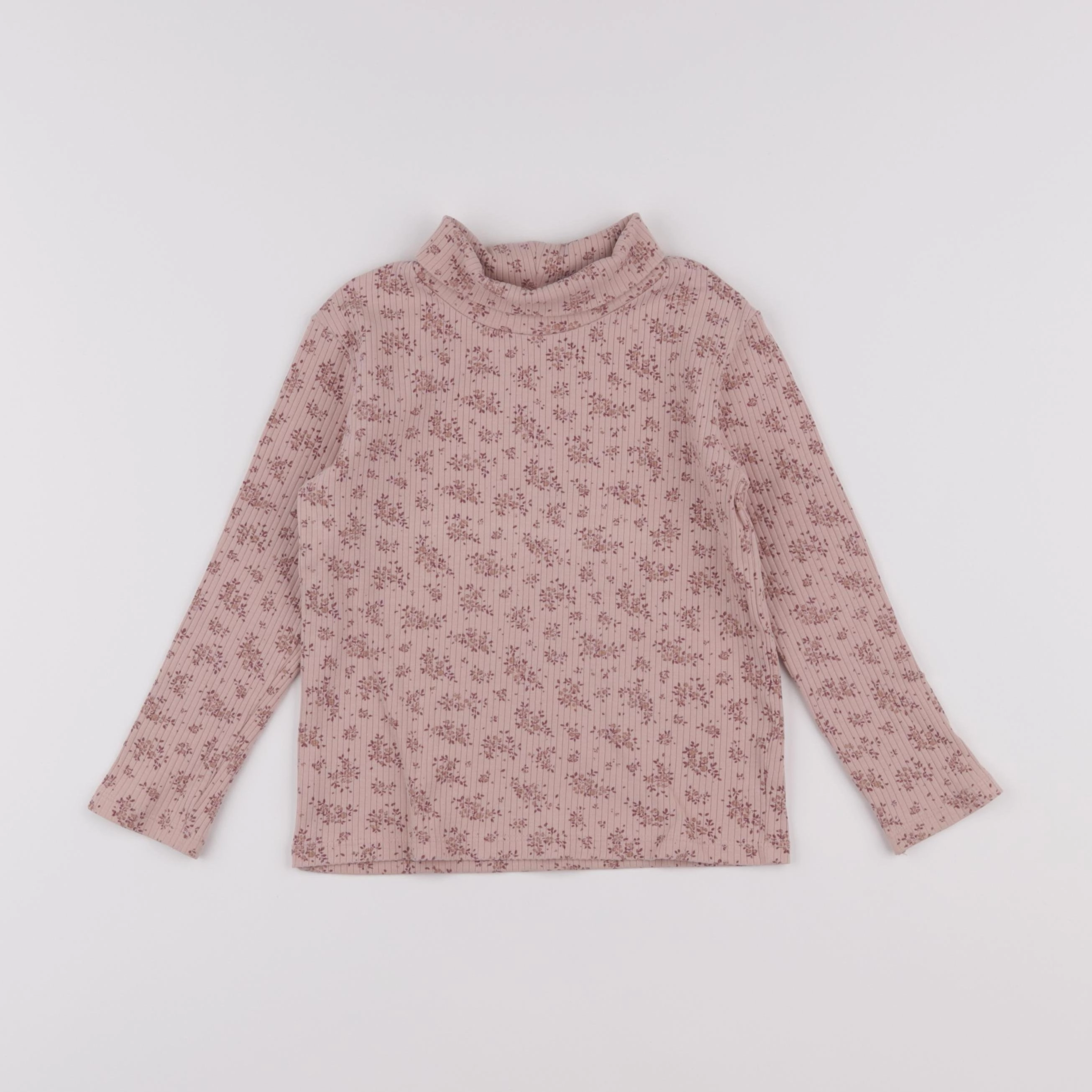 Vertbaudet - sous-pull rose - 4 ans