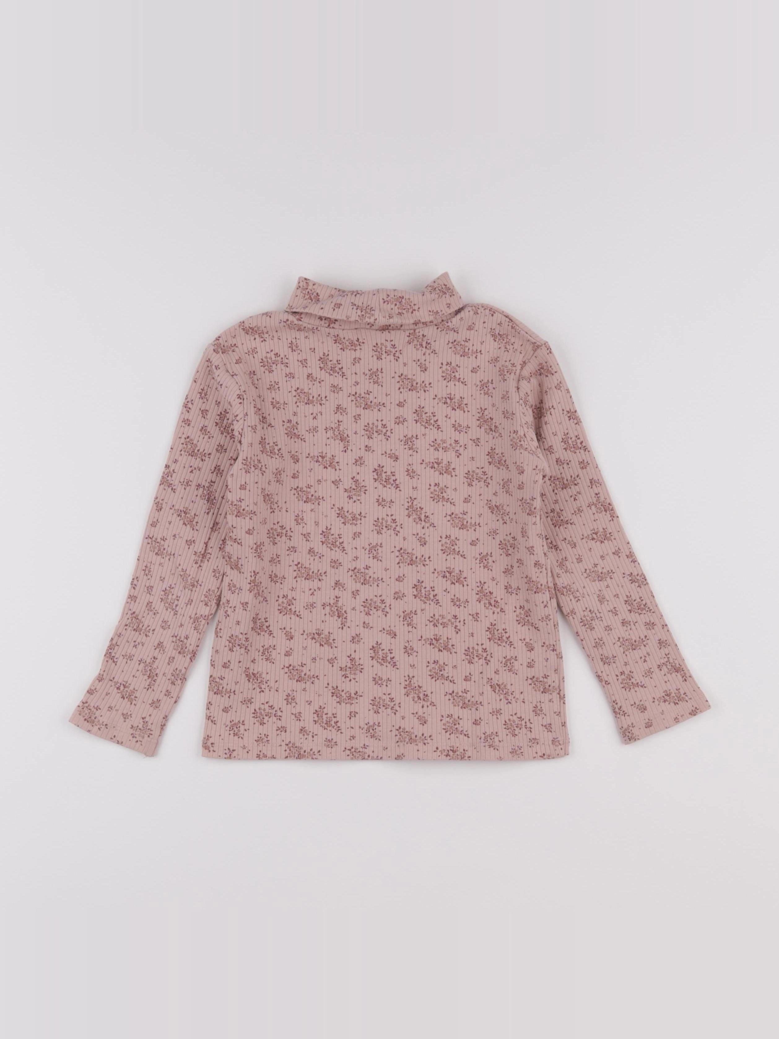 Vertbaudet - sous-pull rose - 4 ans