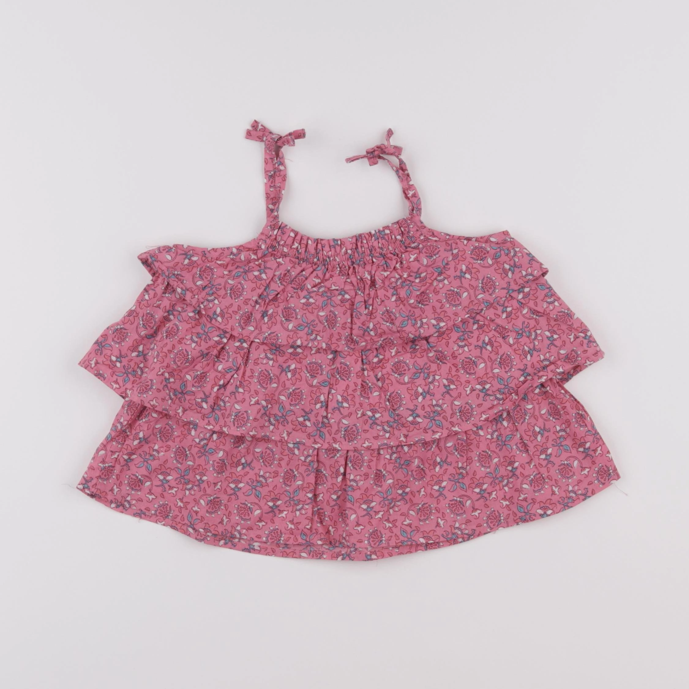 Vertbaudet - blouse rose - 4 ans