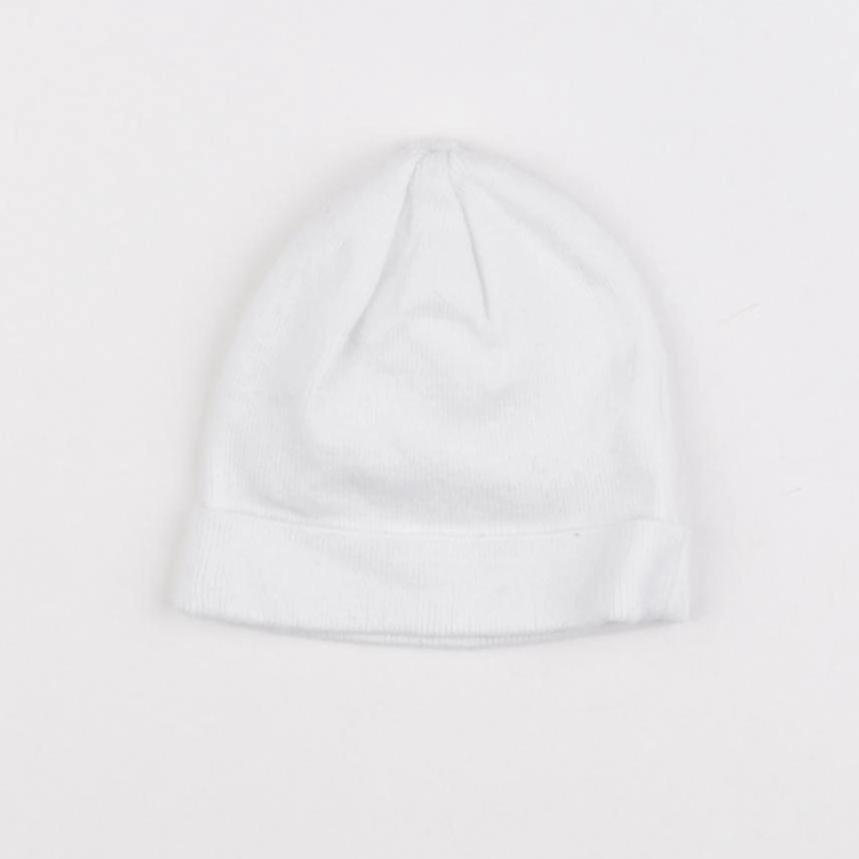 Vertbaudet - bonnet de naissance blanc - 0/1 mois