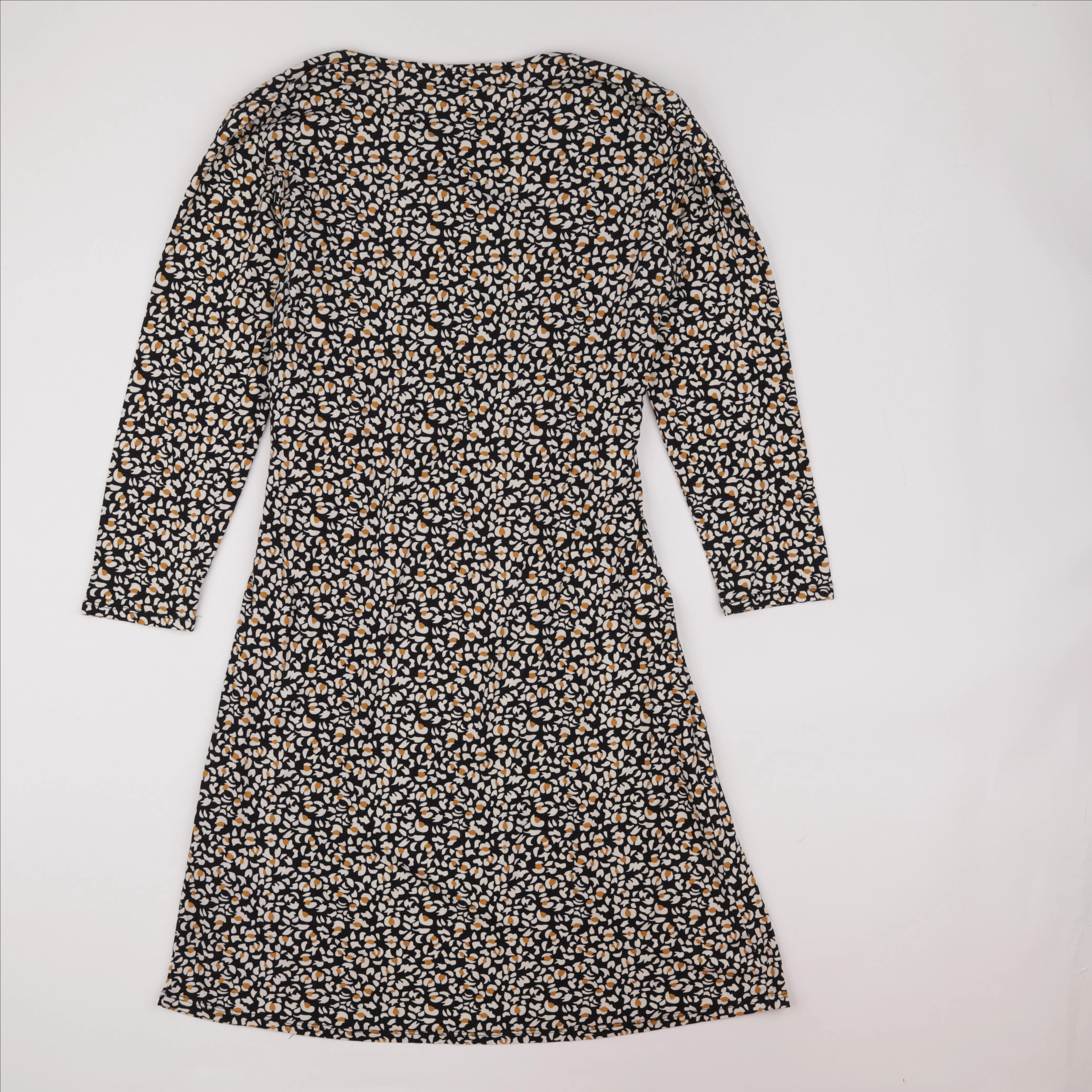 Envie de fraise - robe grossesse, allaitement noir, jaune - 44 à 46