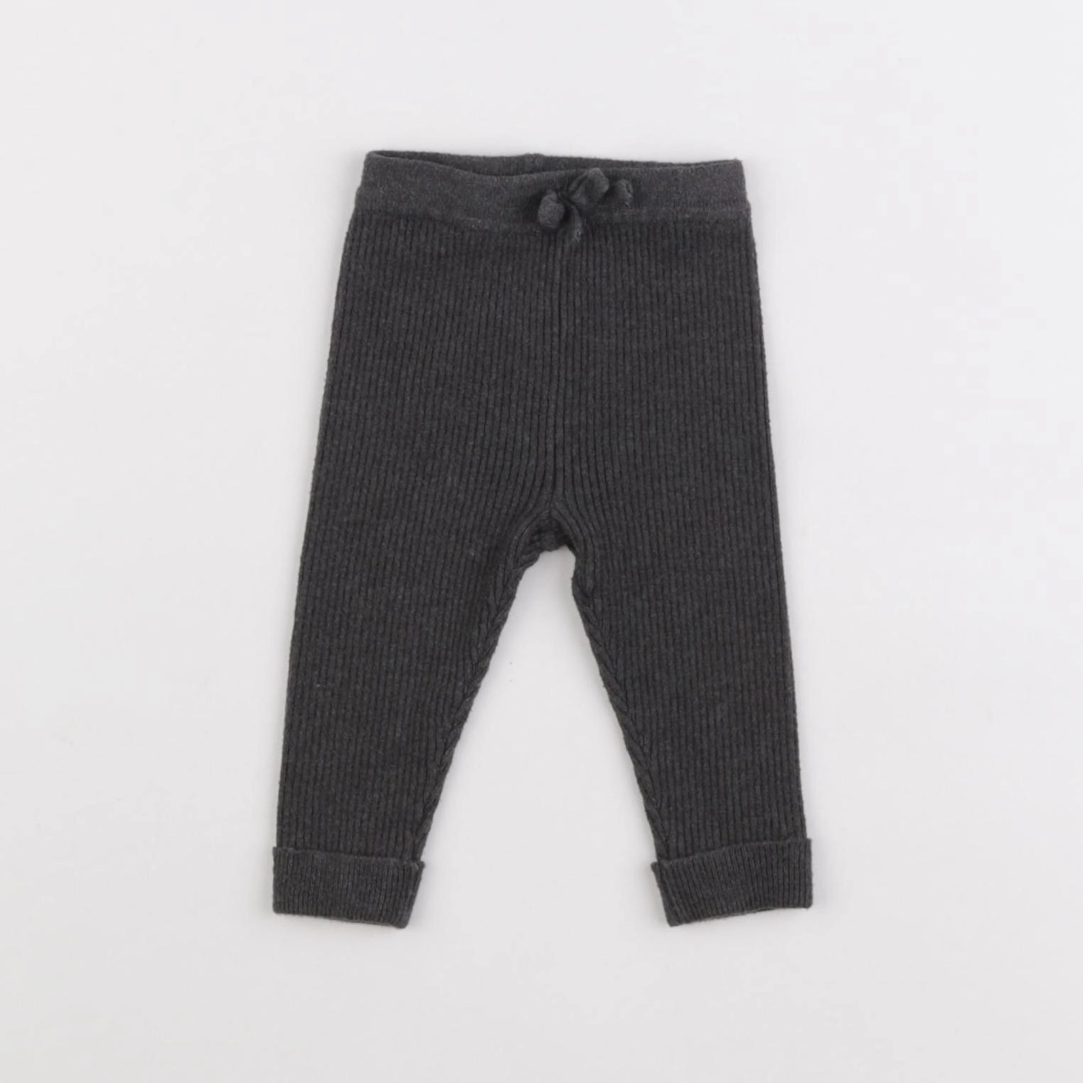 Vertbaudet - legging gris - 3 mois