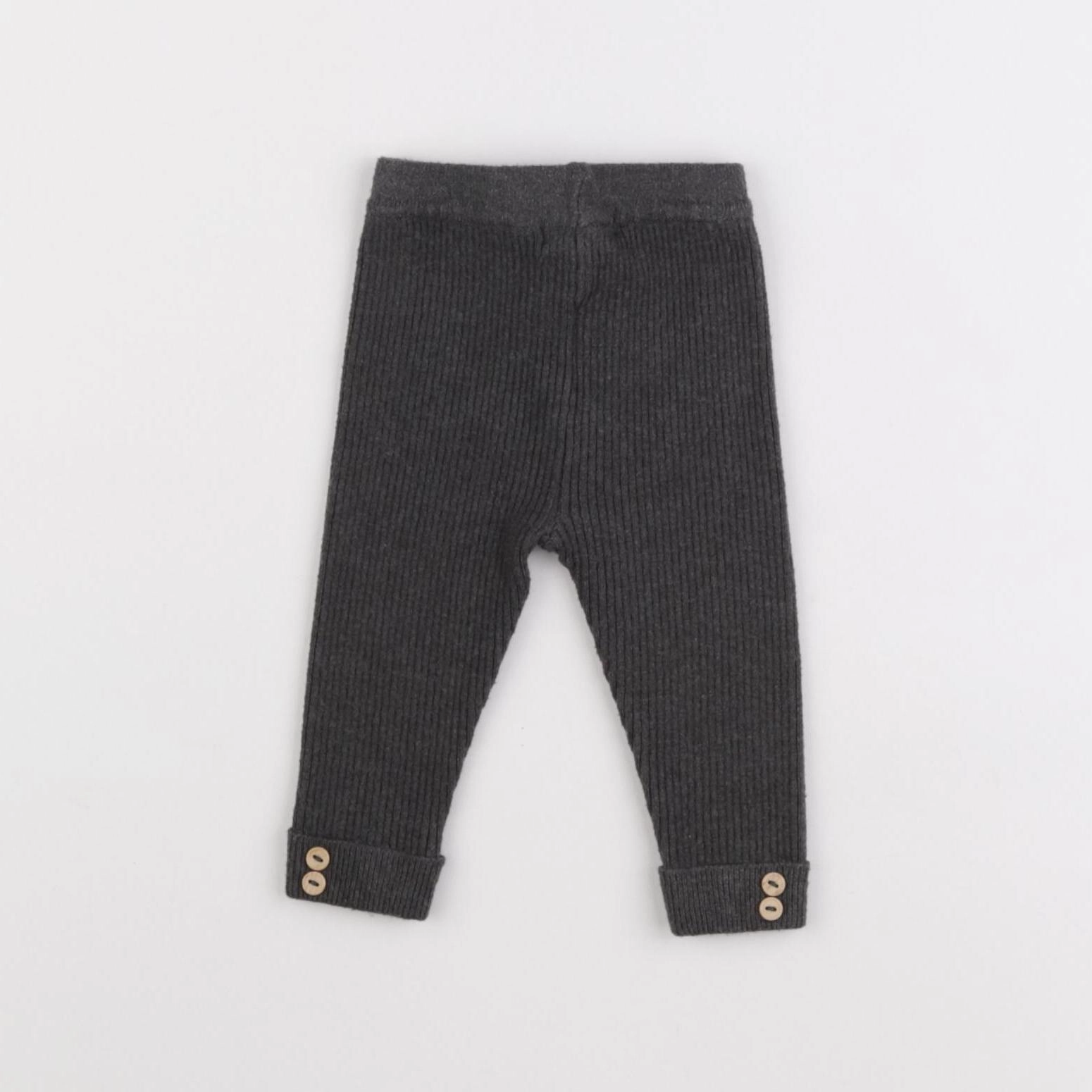 Vertbaudet - legging gris - 3 mois