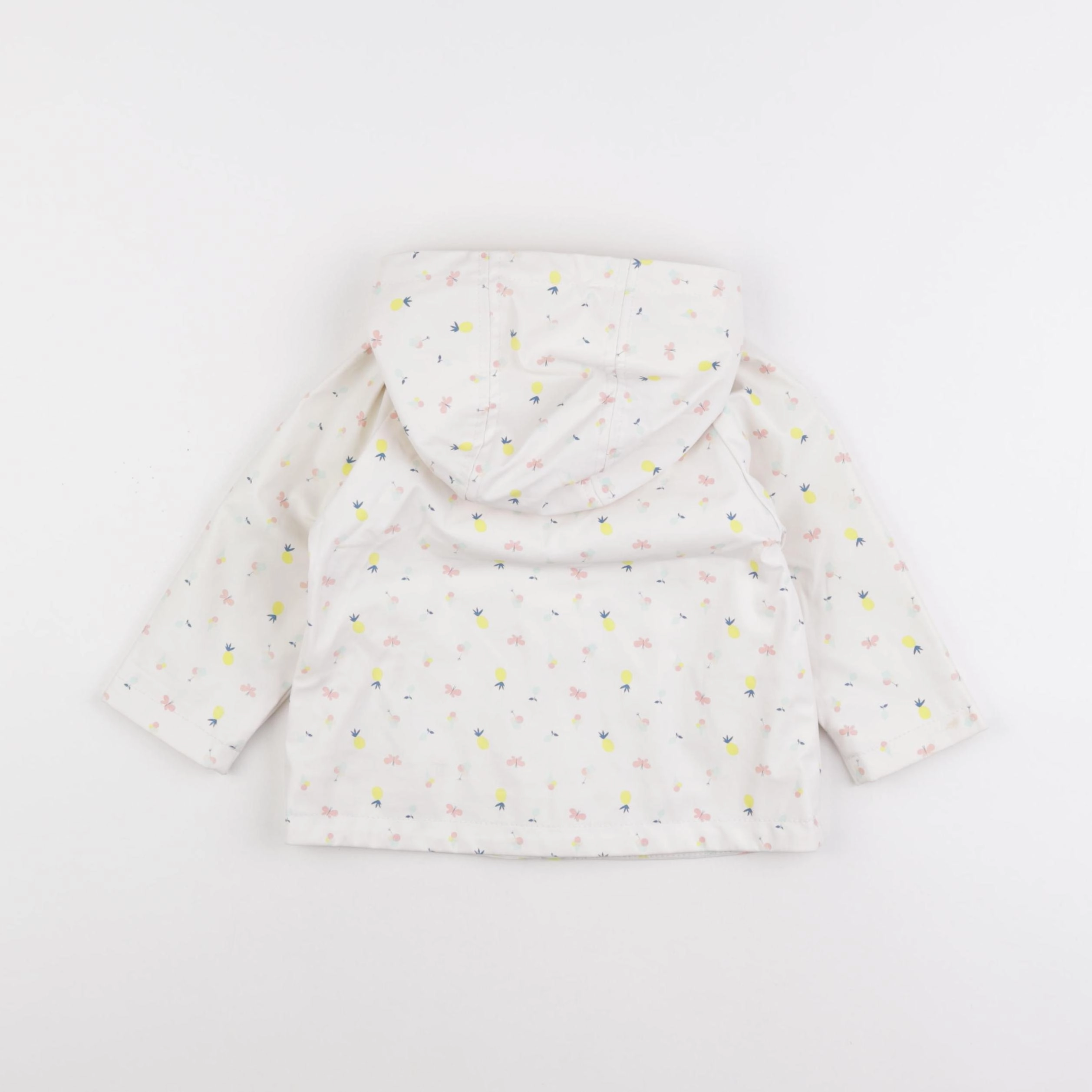 Vertbaudet - imperméable blanc - 18 mois