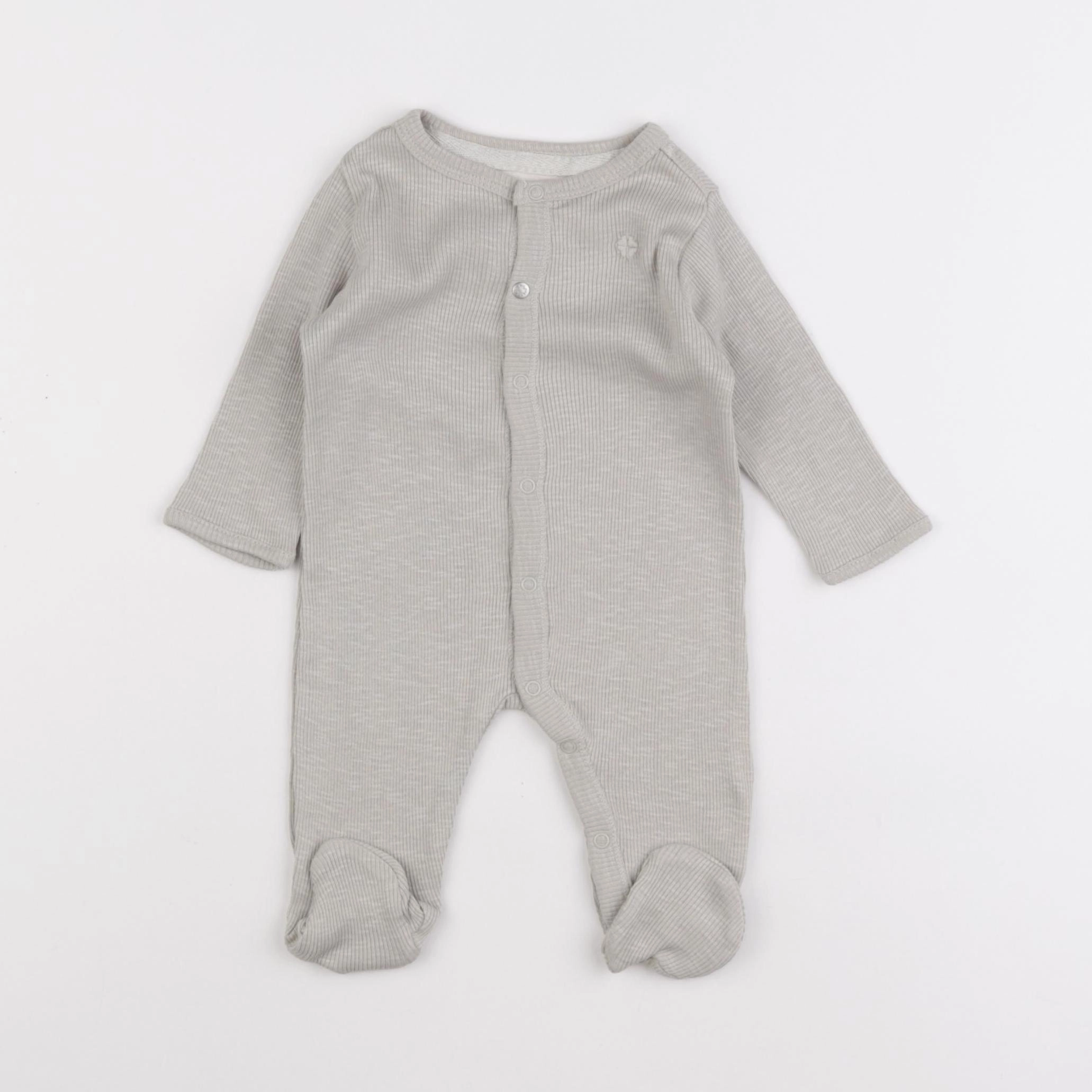 Noppies - pyjama coton beige - 1 mois