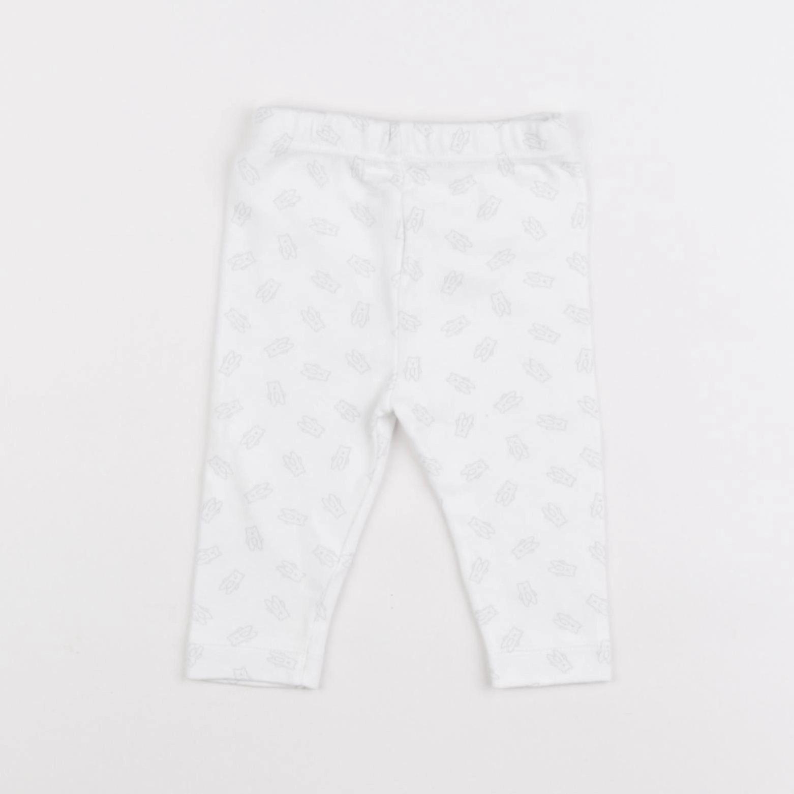 Boutchou - legging blanc - 3 mois