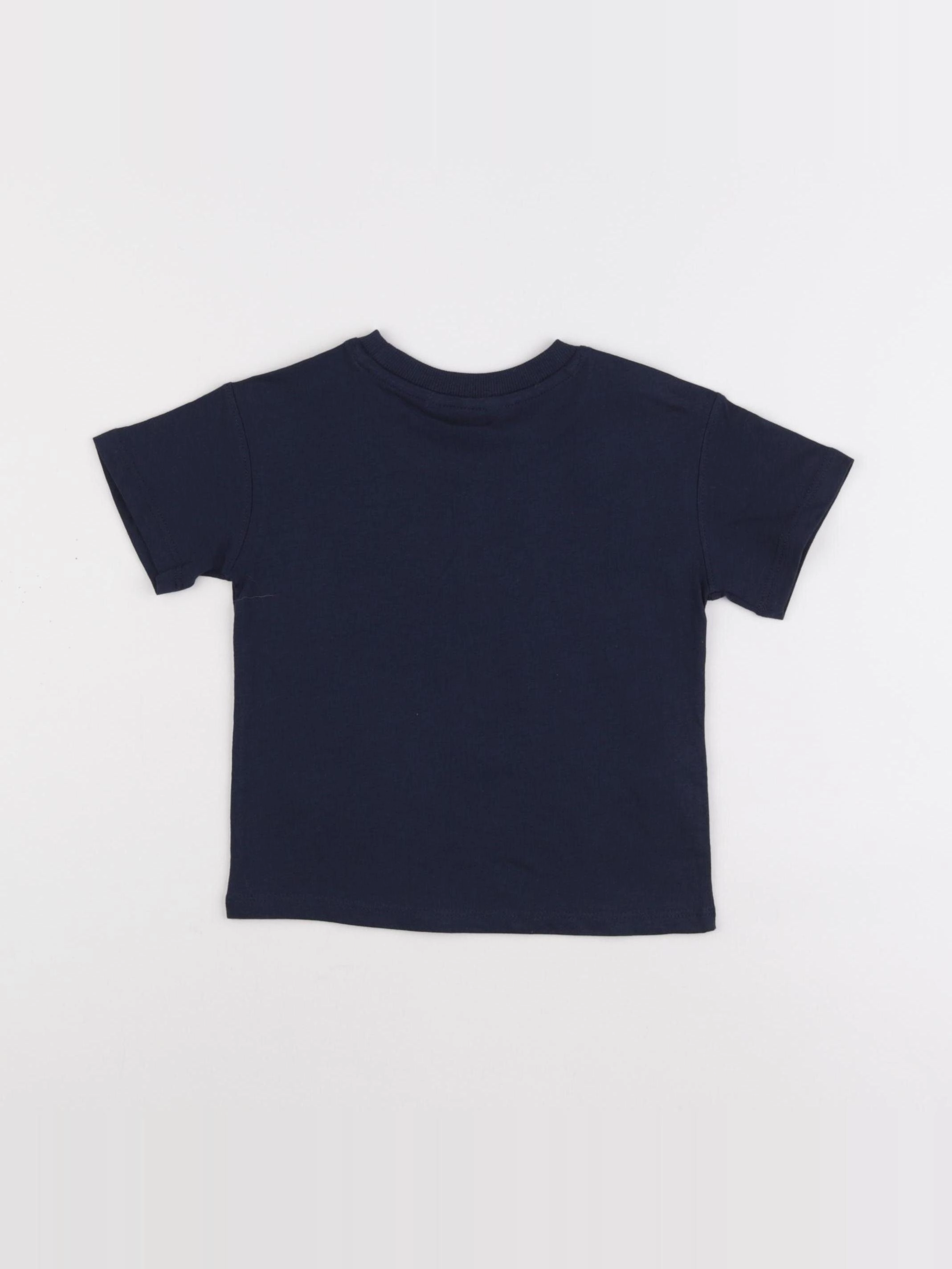 Mango - tee-shirt bleu - 9/12 mois