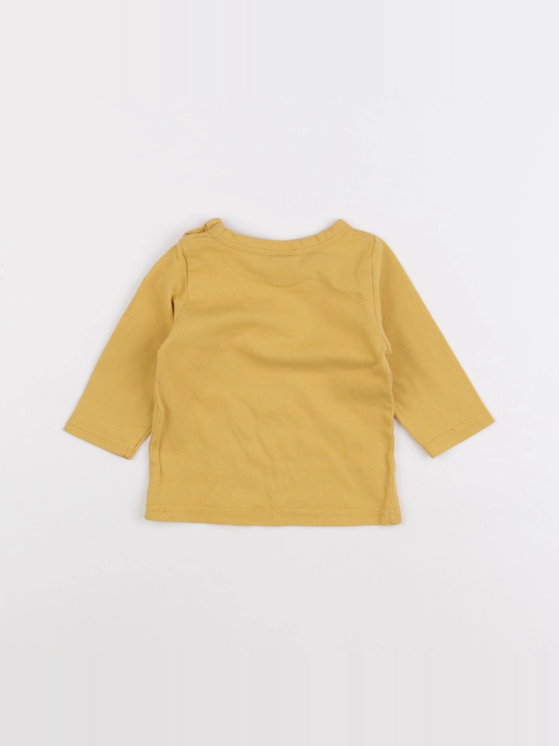 Tape à l'oeil - tee-shirt jaune - 3 mois