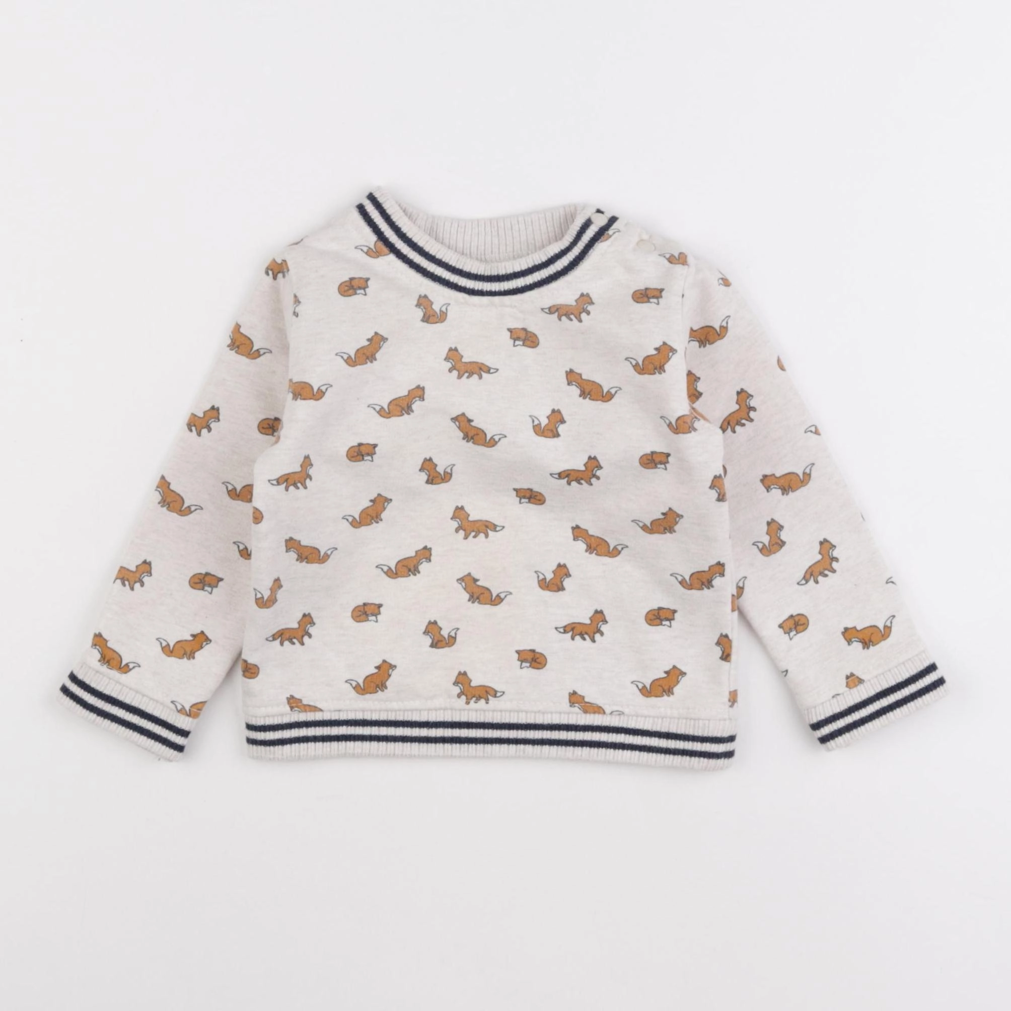 Boutchou - sweat beige - 12 mois