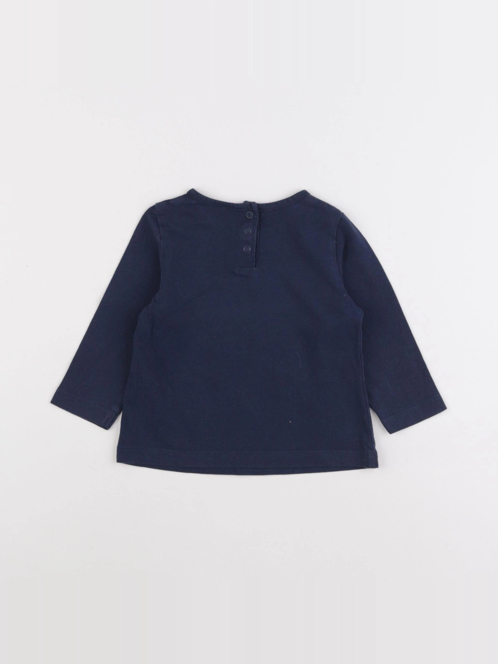 Tape à l'oeil - tee-shirt bleu - 18 mois