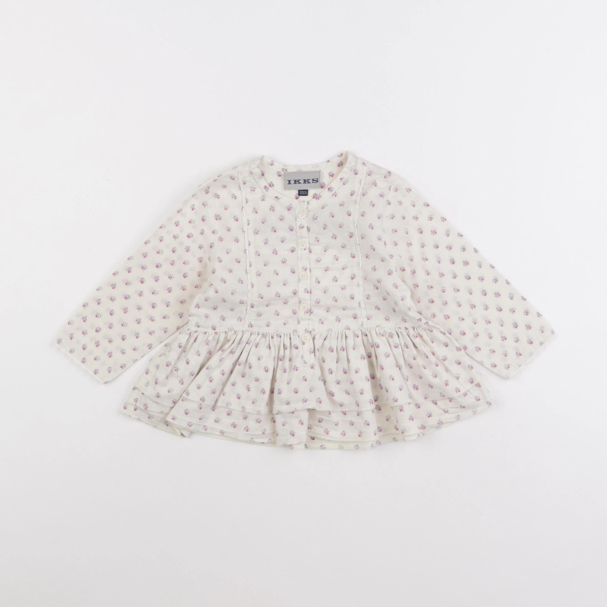 IKKS - blouse beige - 12 mois