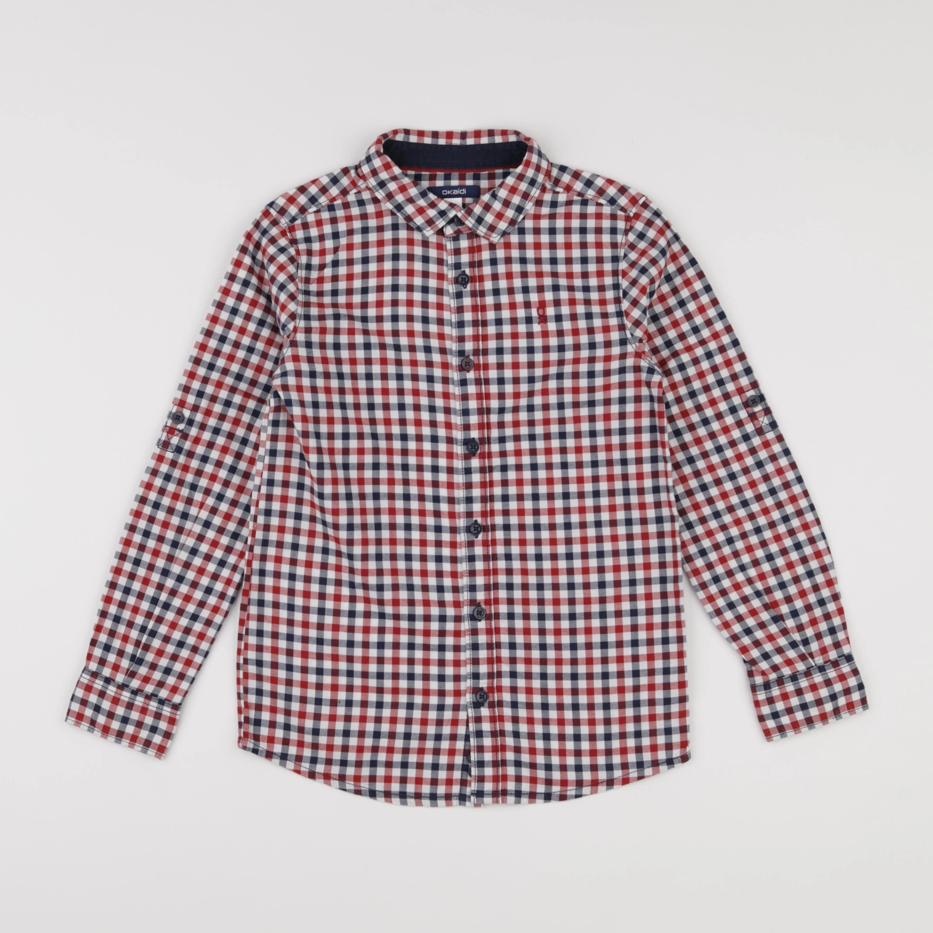 Okaidi - chemise multicolore - 8 ans