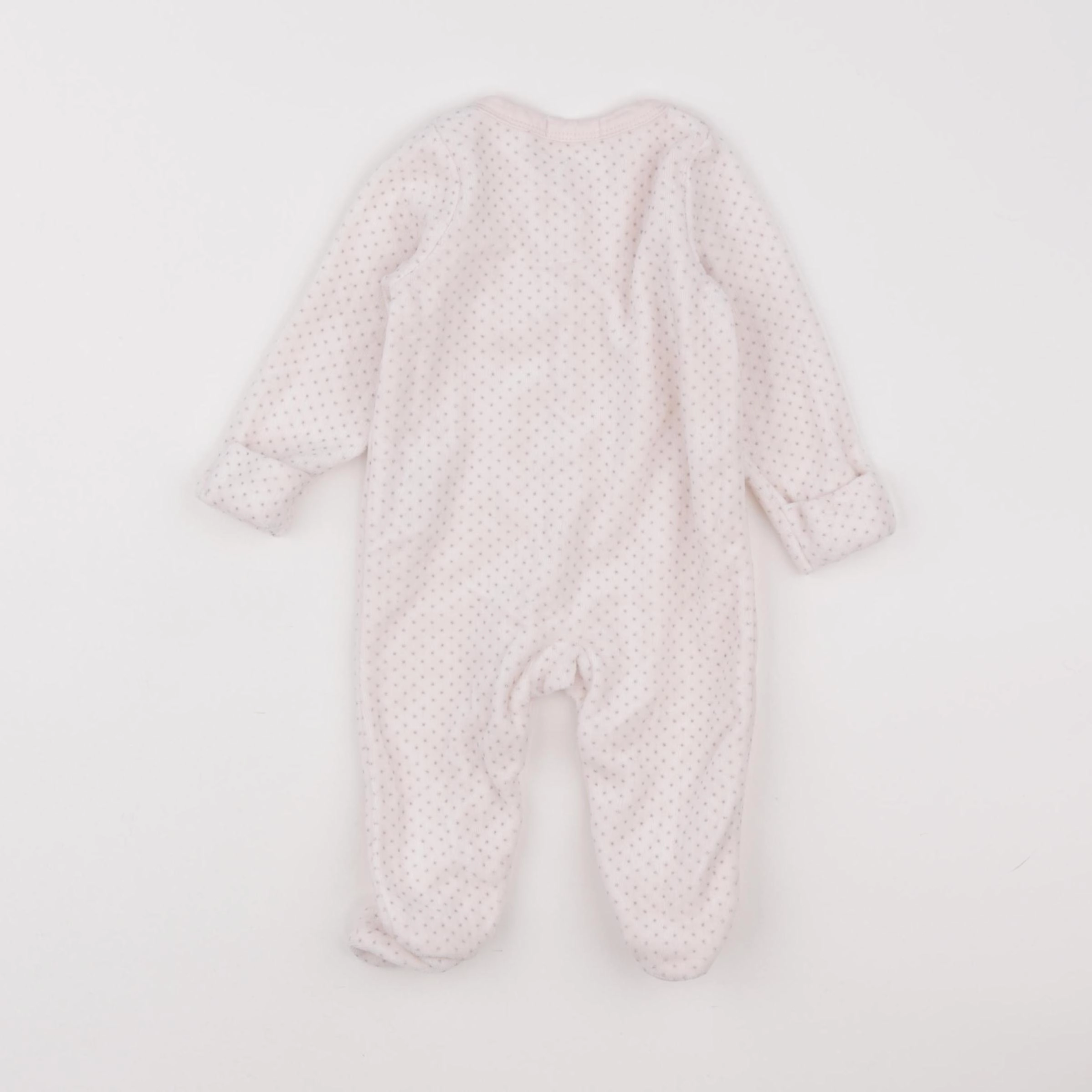 Boutchou - pyjama velours rose - 3 mois