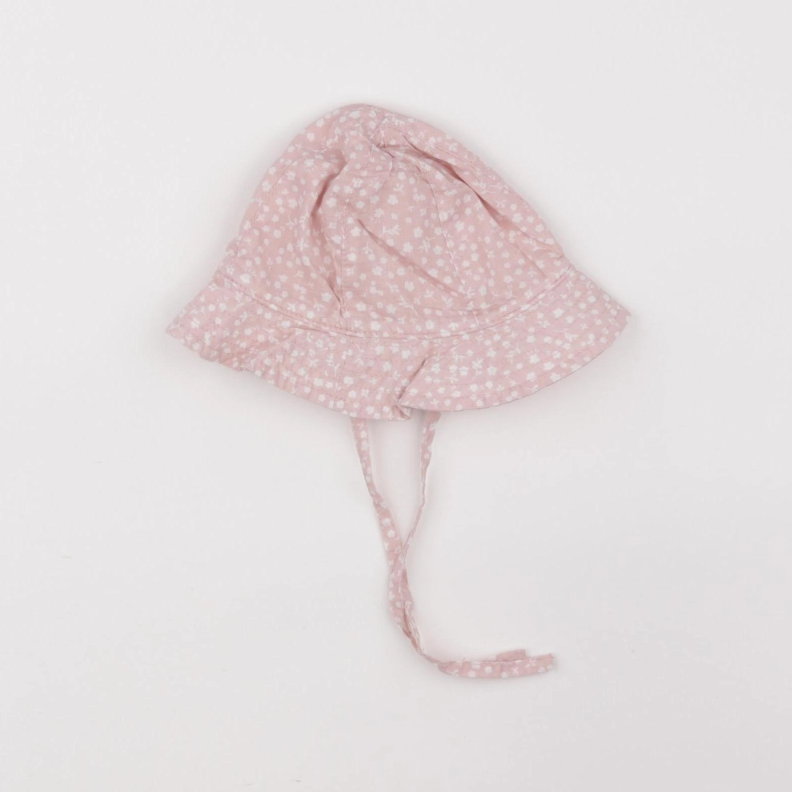 H&M - chapeau rose - 0/2 mois