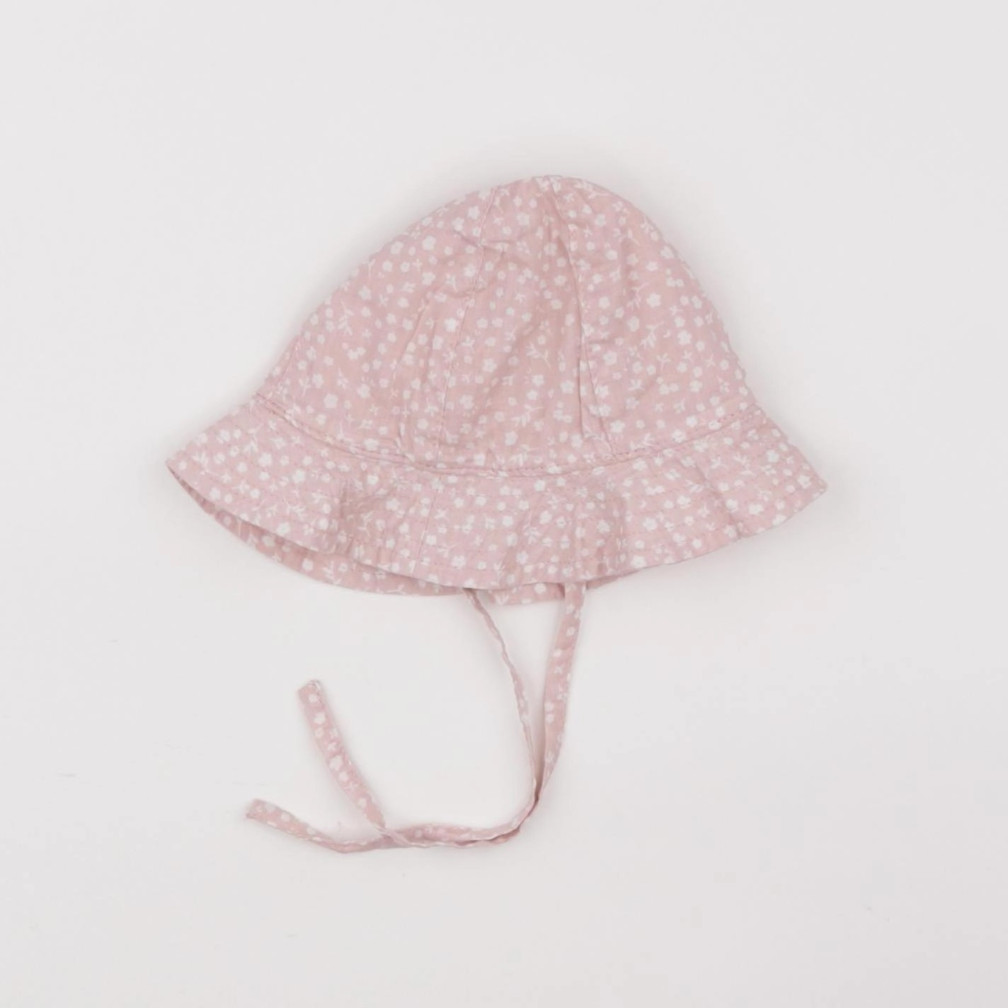H&M - chapeau rose - 0/2 mois