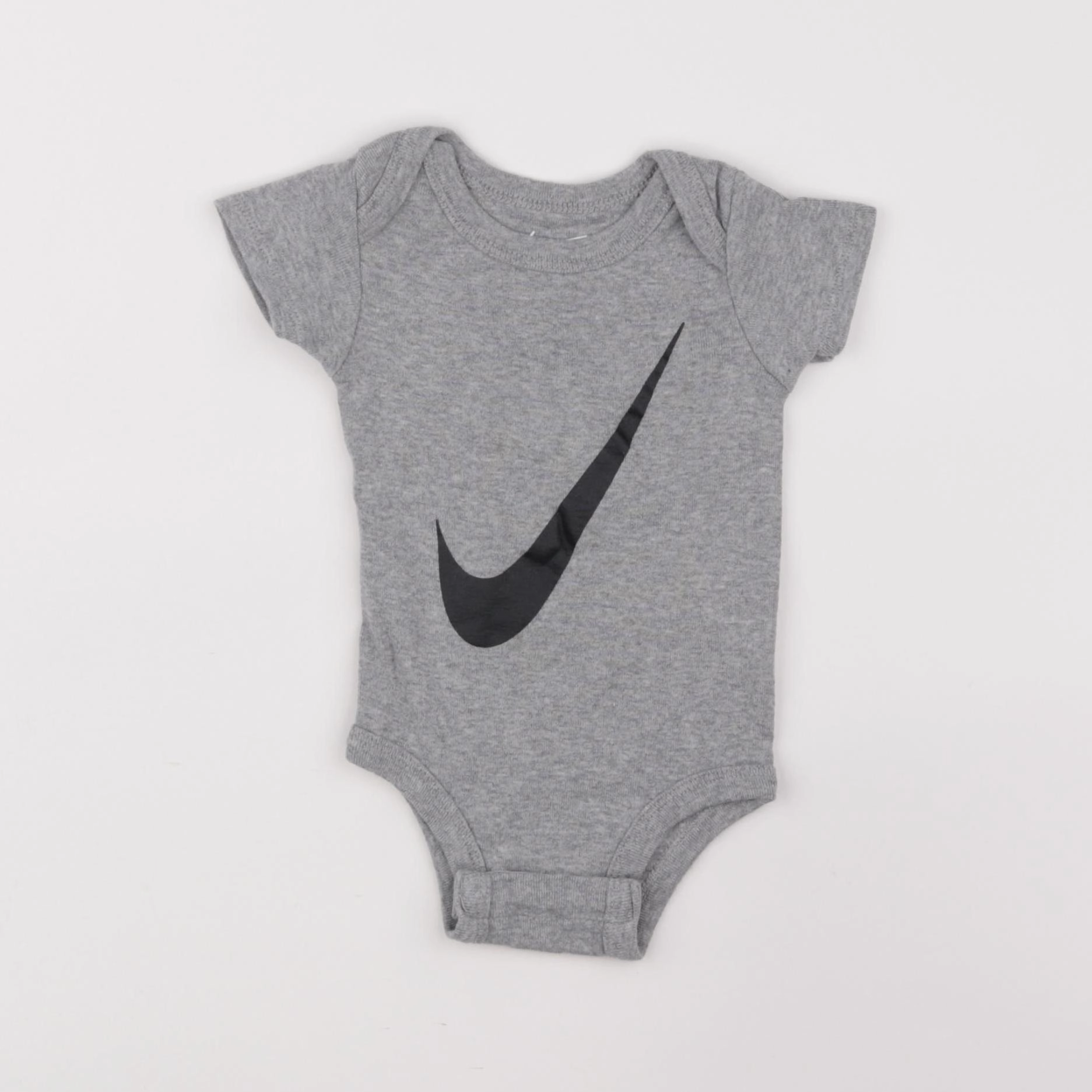 Nike - body gris - 0/6 mois