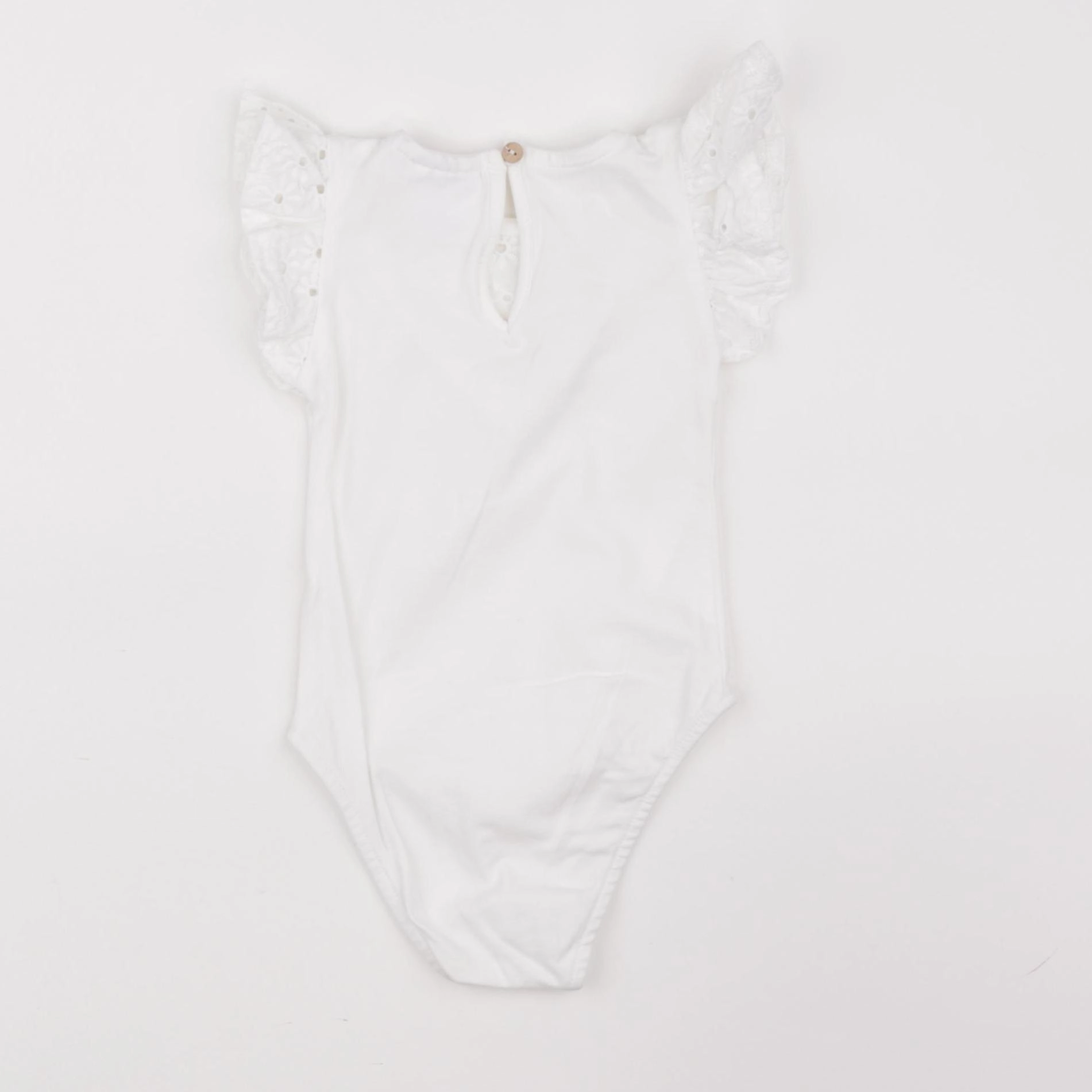 Zara - body à col blanc - 9/12 mois