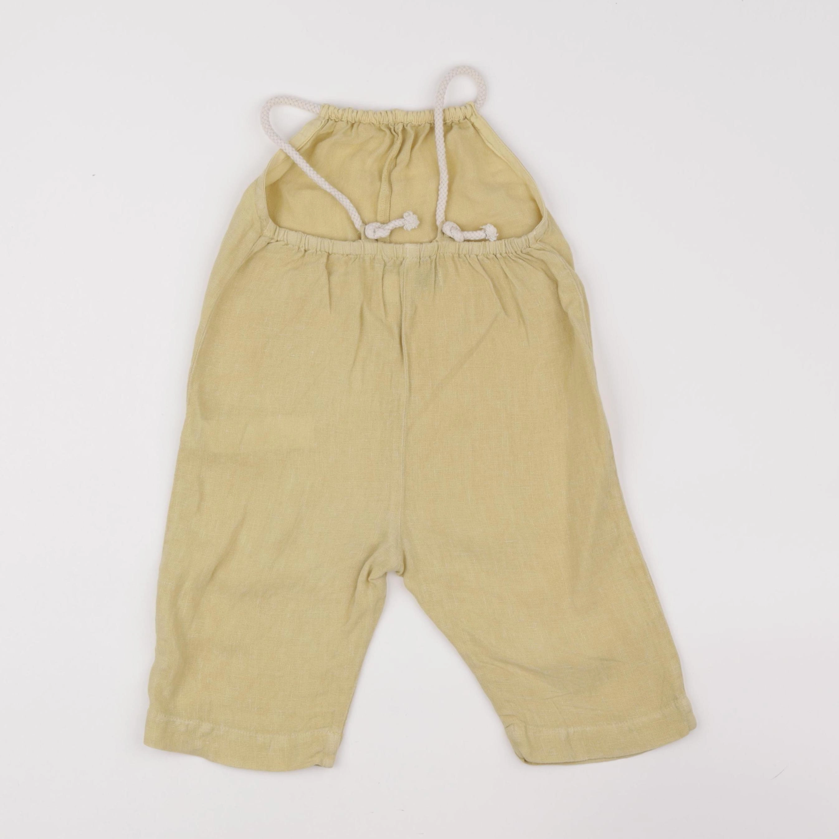 Zara - combinaison jaune - 9/12 mois
