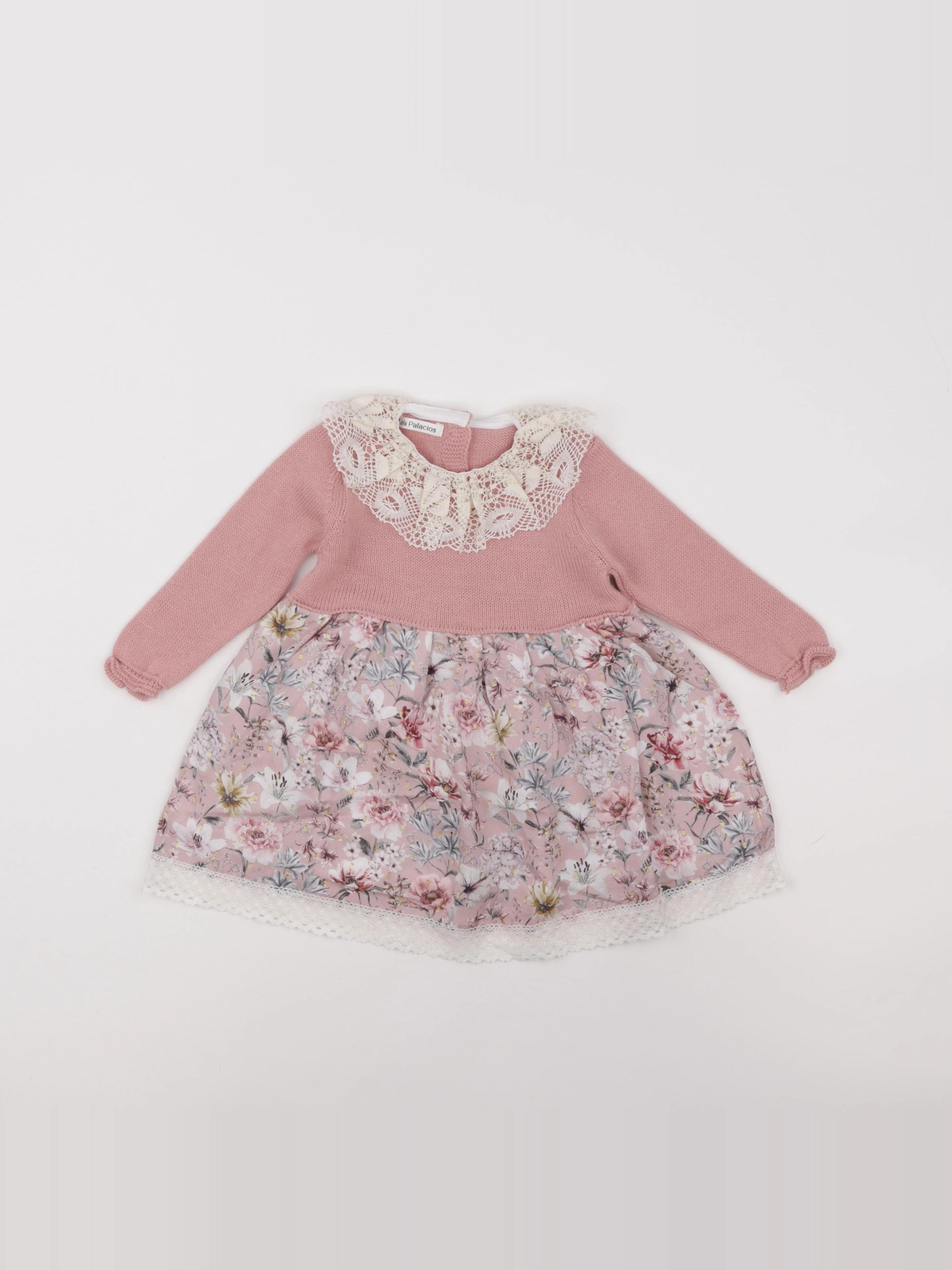 Lola Palacios - robe multicolore - 12 mois