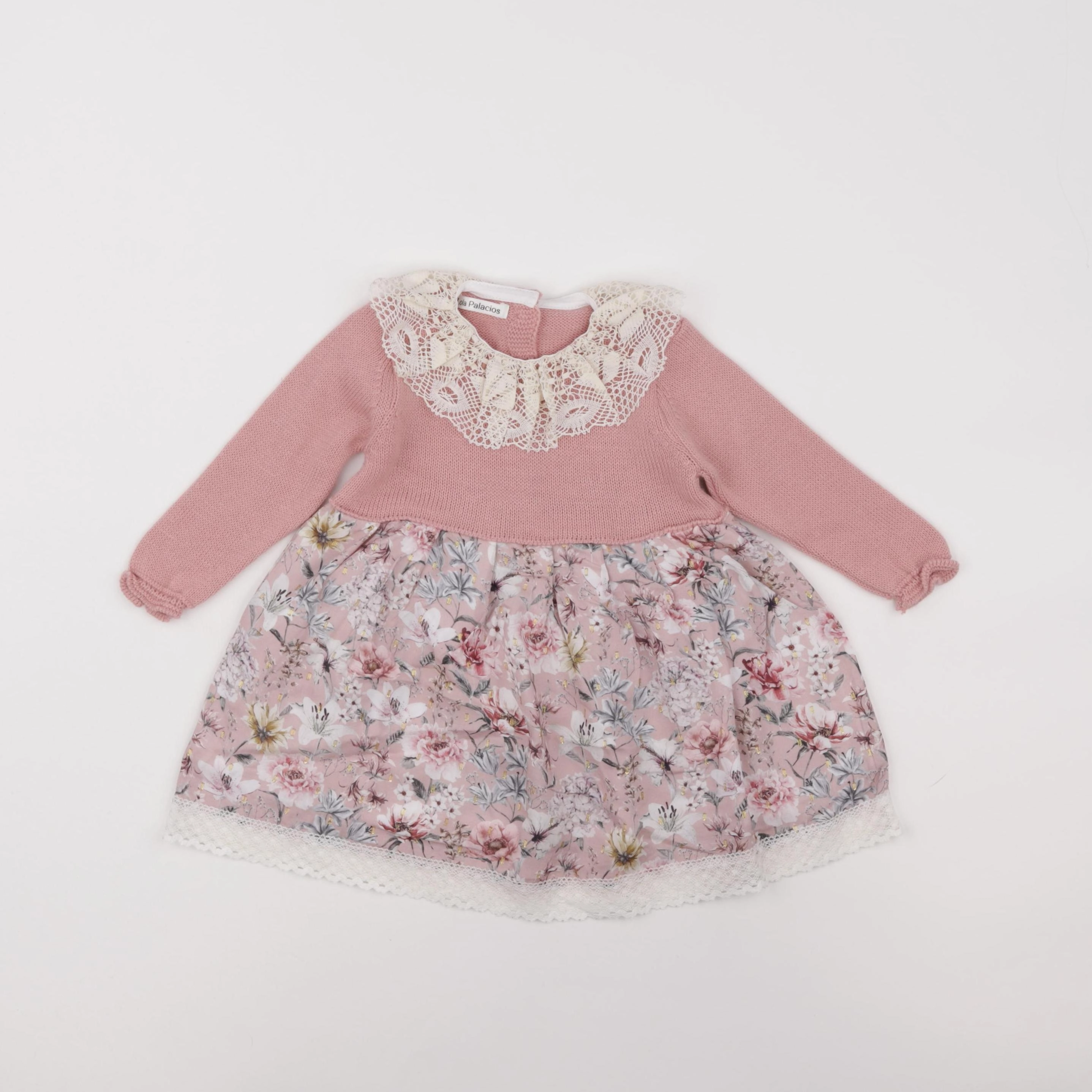 Lola Palacios - robe multicolore - 12 mois
