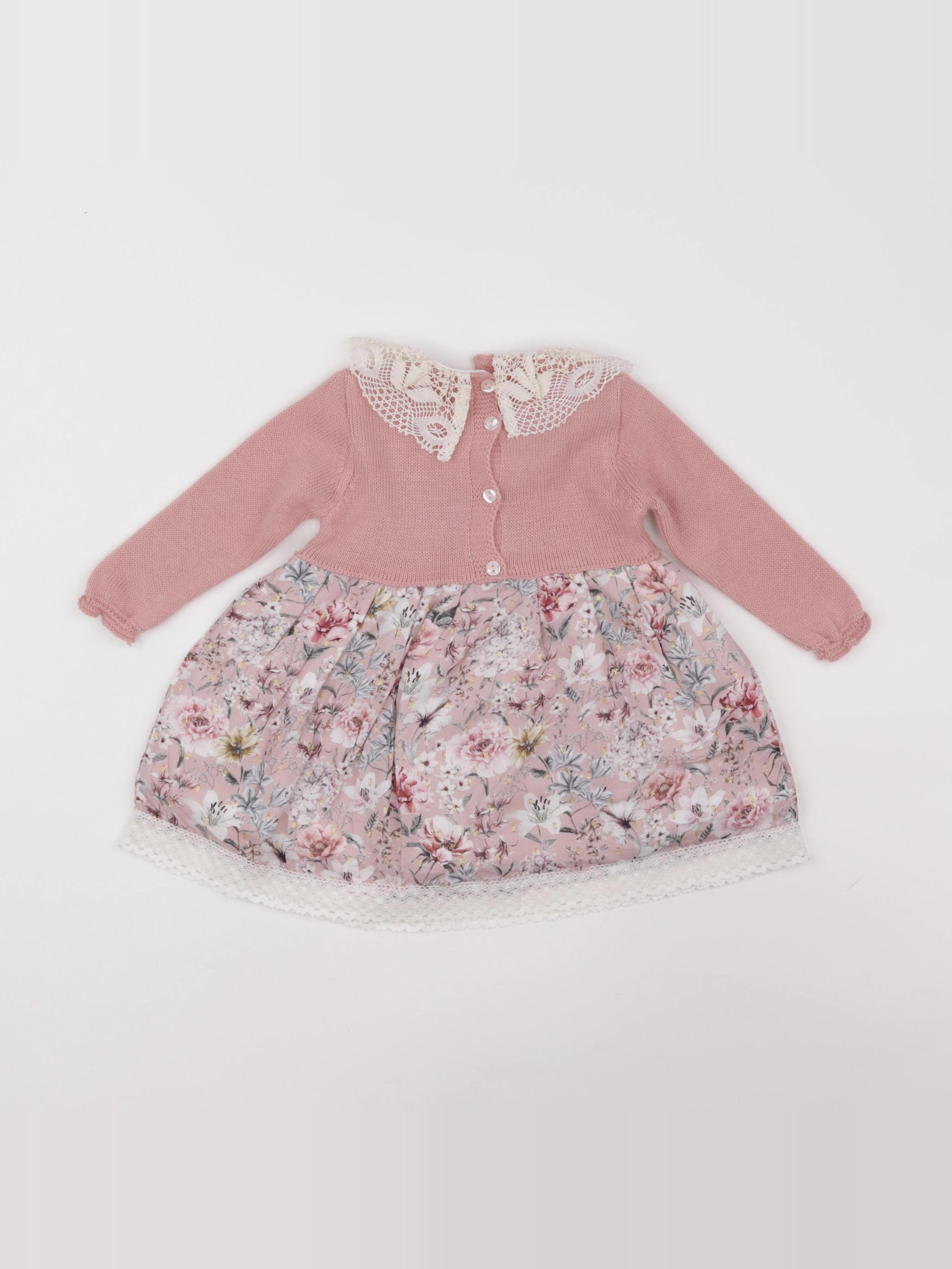Lola Palacios - robe multicolore - 12 mois