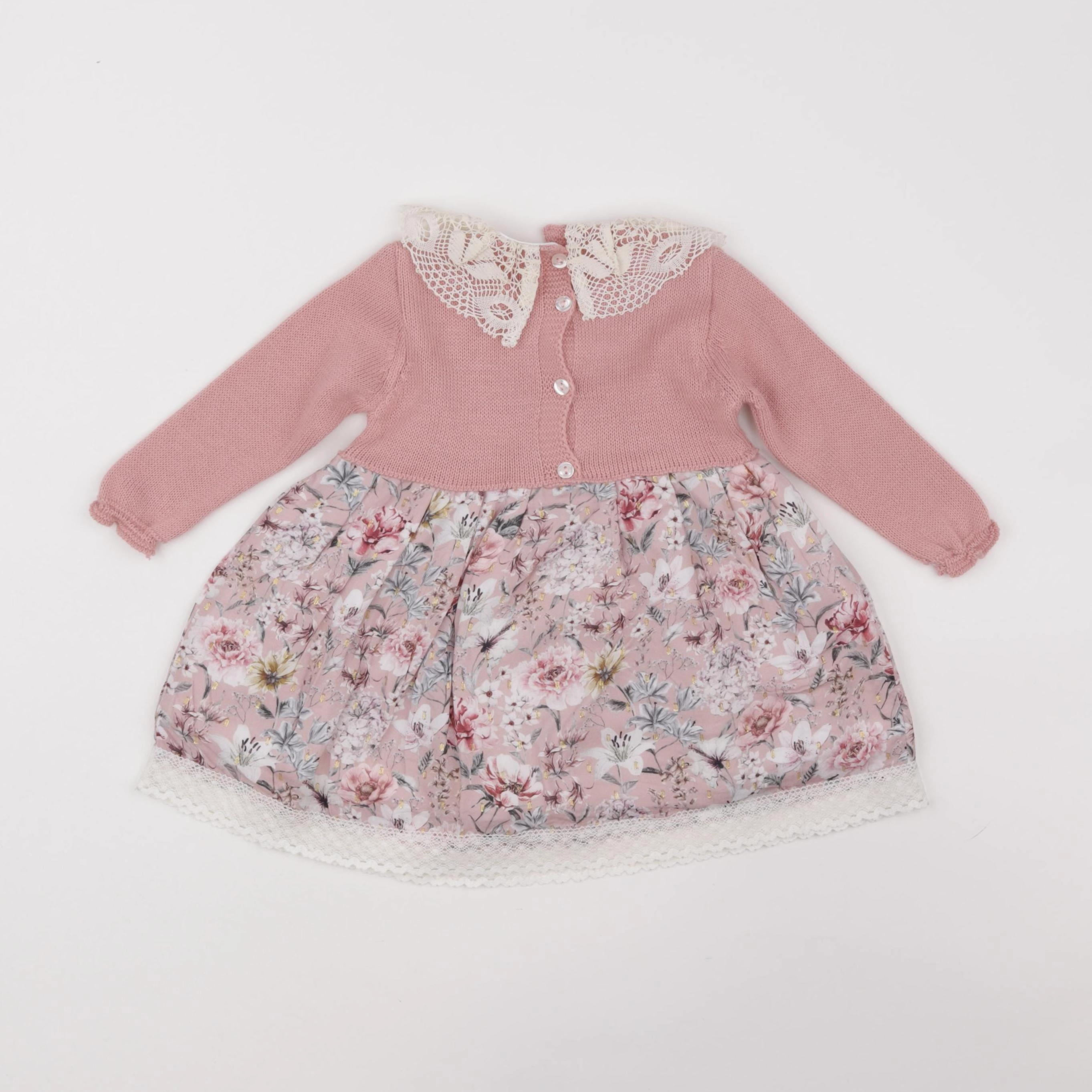 Lola Palacios - robe multicolore - 12 mois