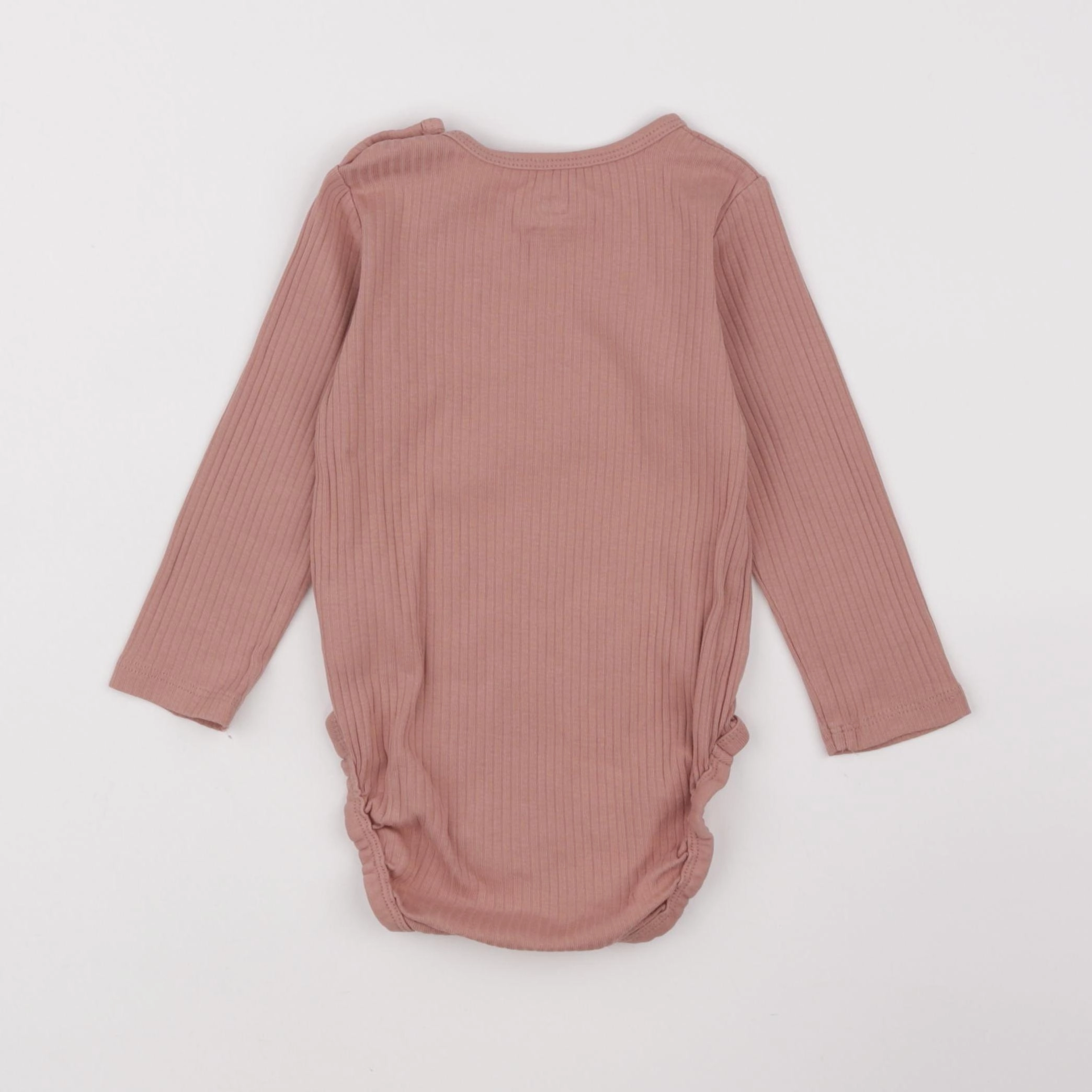 H&M - body rose - 9/12 mois