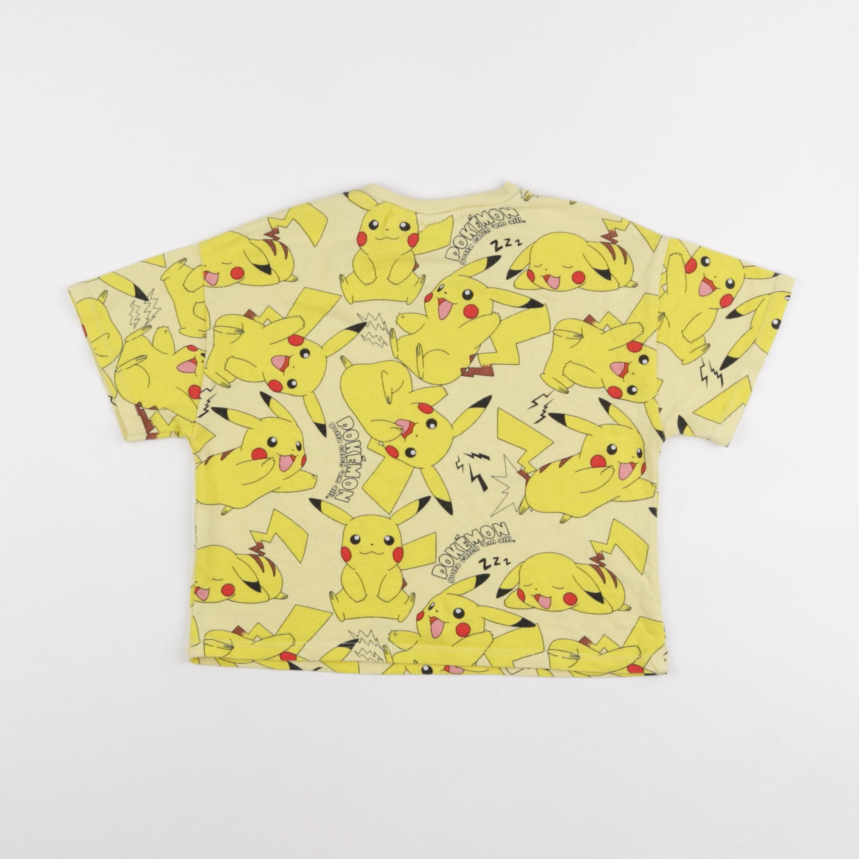 Zara - tee-shirt jaune - 8 ans