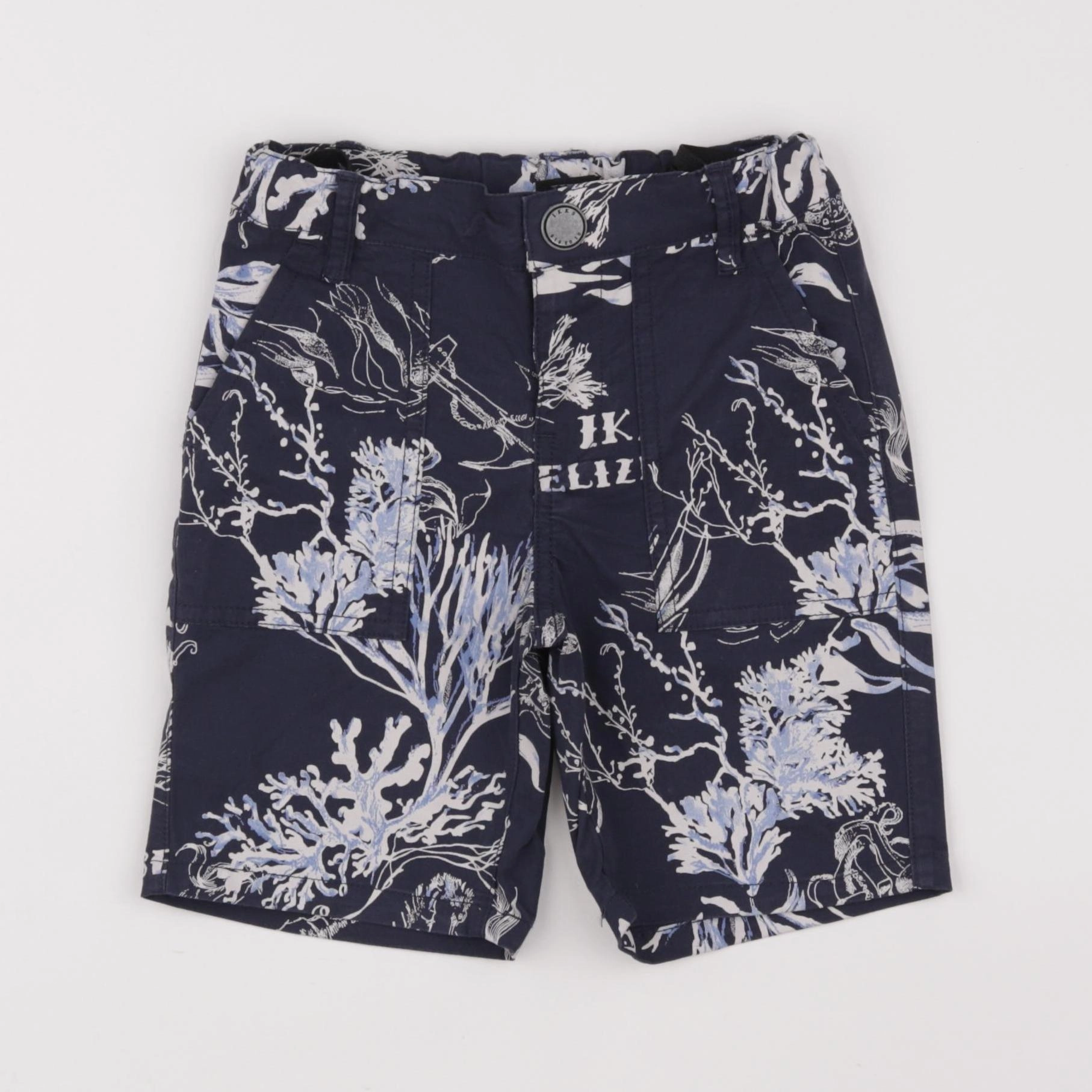 IKKS - short bleu - 4 ans