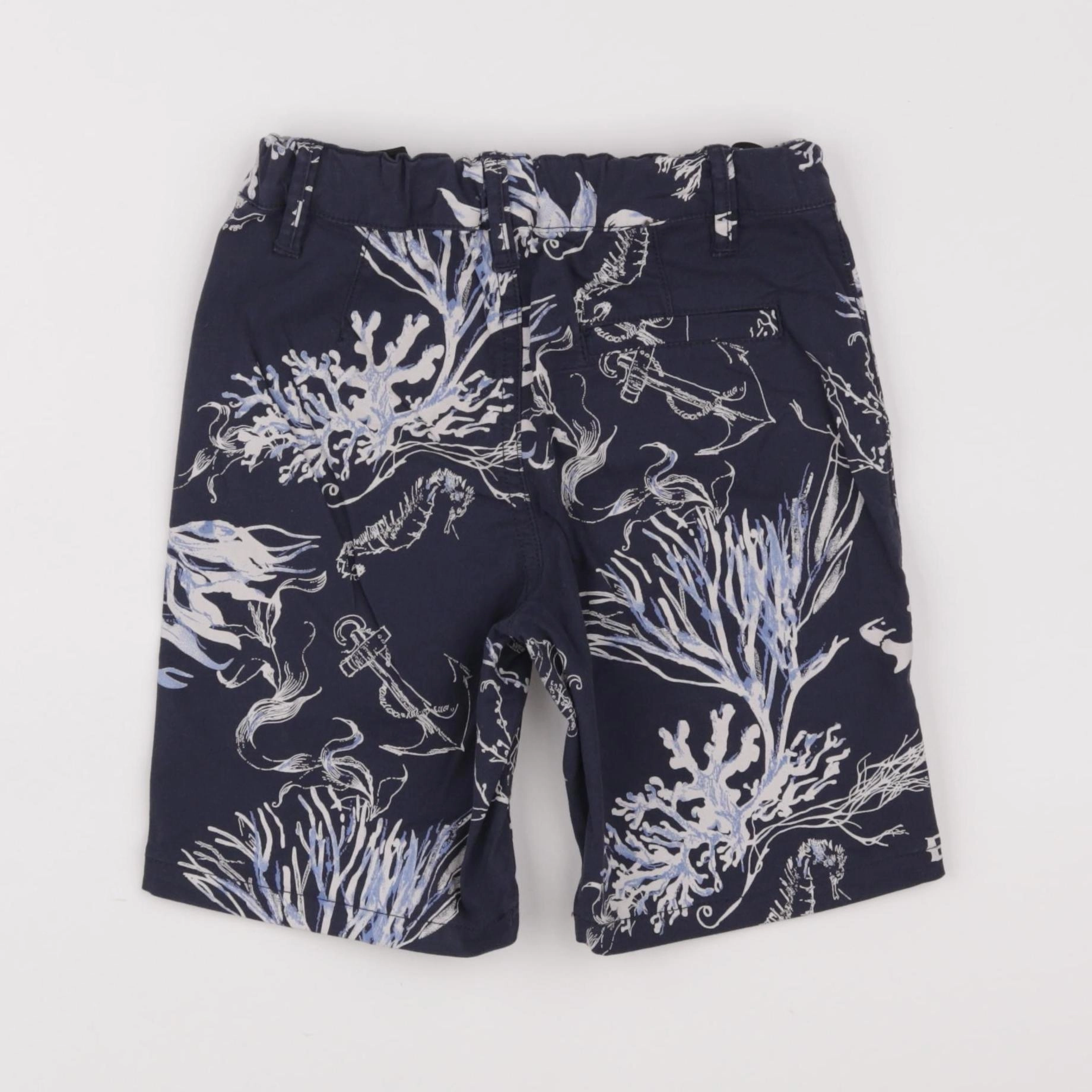 IKKS - short bleu - 4 ans